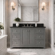 MAIDSTONE Placid 48 Inch Oak Vanity