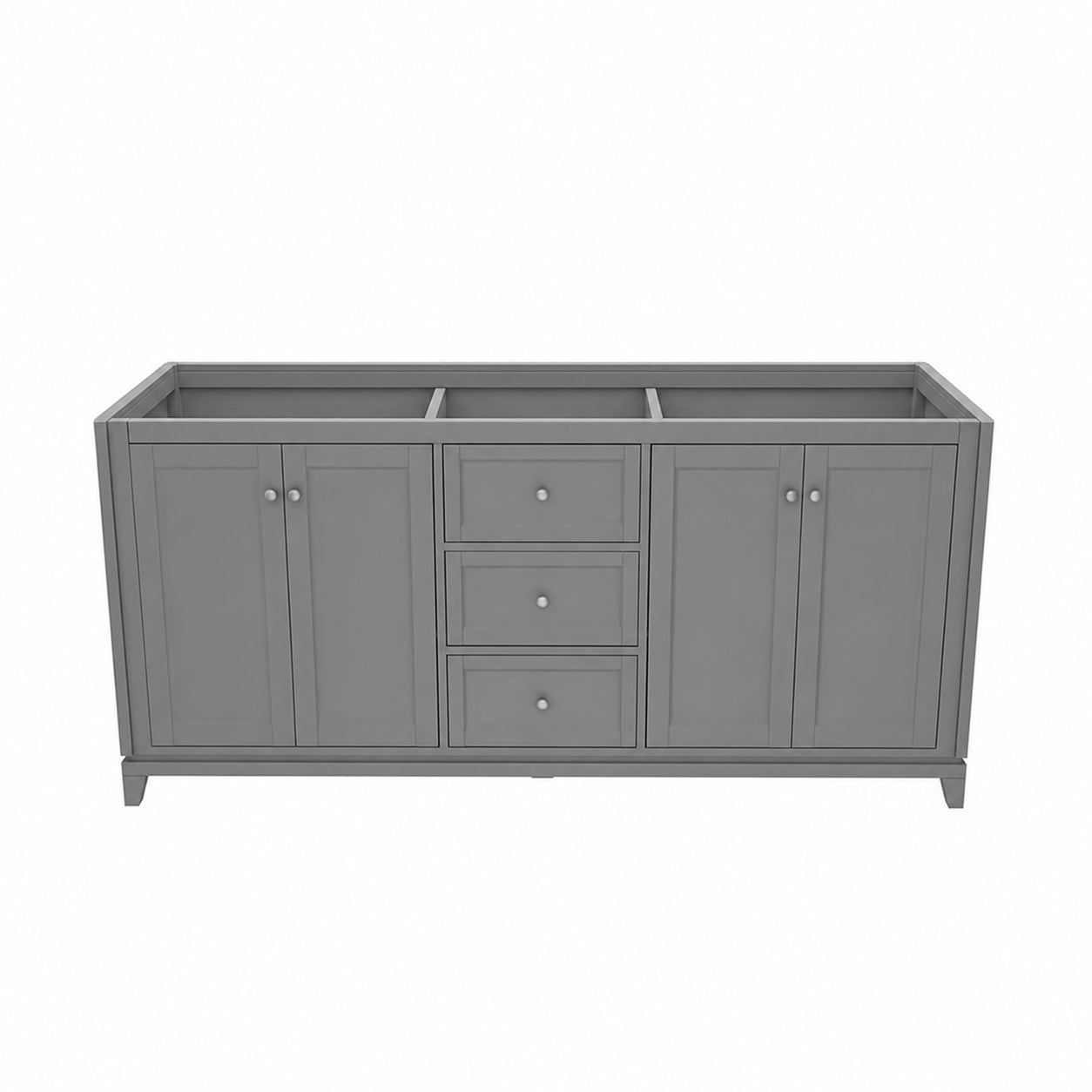 MAIDSTONE Placid 72 Inch Oak Vanity