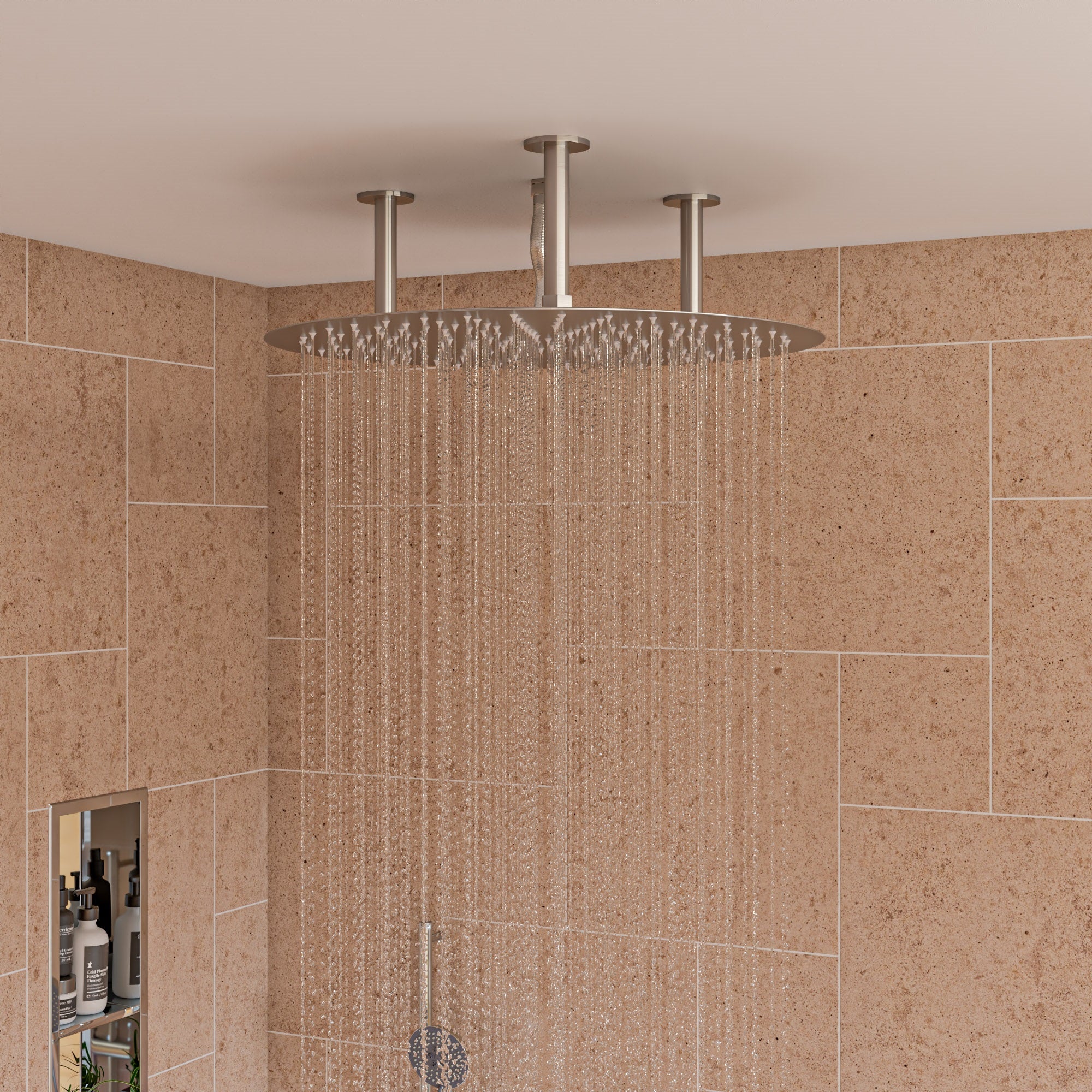 ALFI brand RAIN24R 24" Round Ultra Thin Rain Shower Head