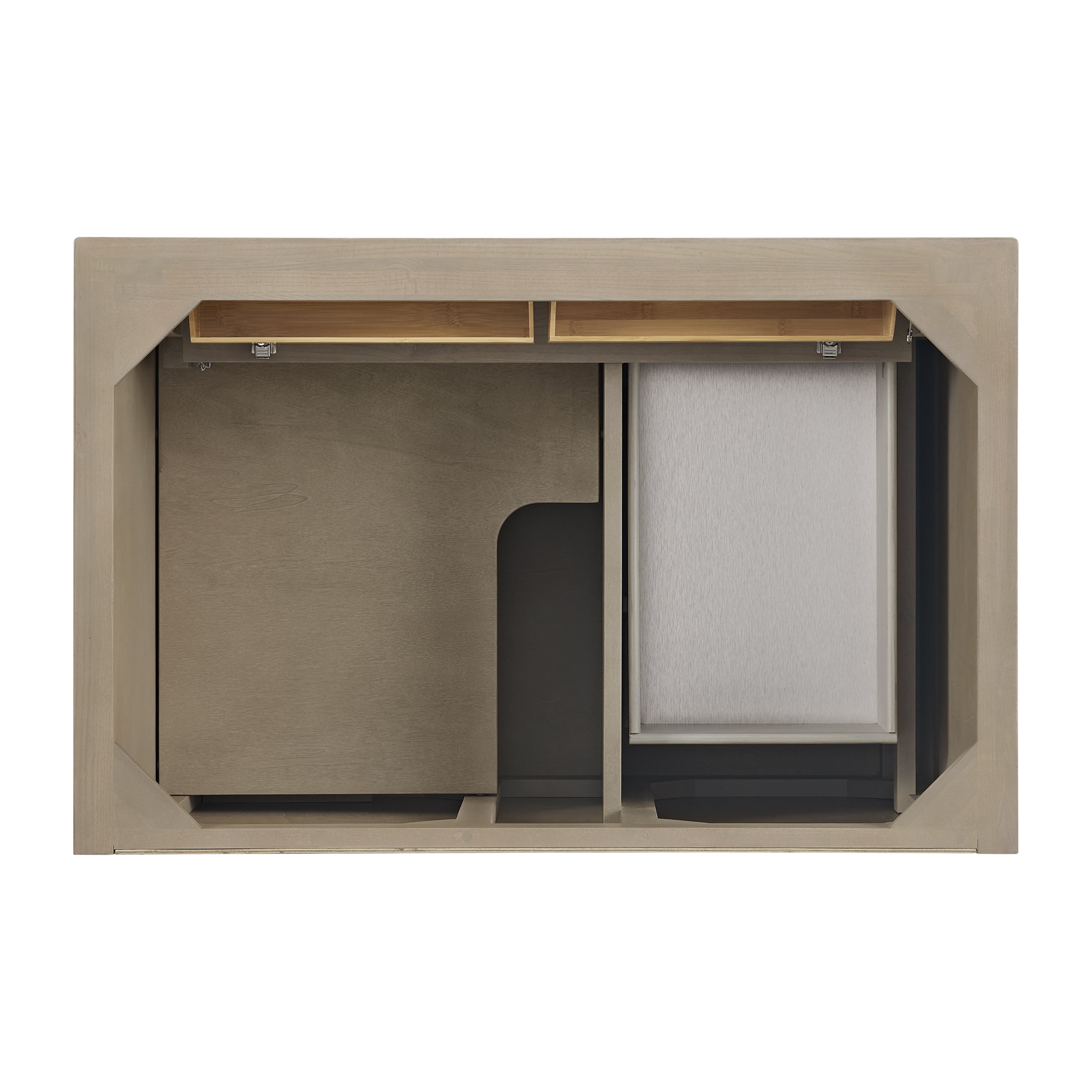 James Martin Lorelai 36" Single Vanity in Whitewashed Oak with 3cm Countertop