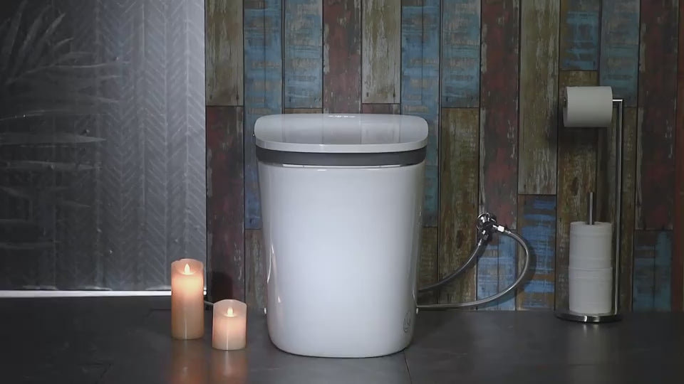 Load video: WOODBRIDGE B0931S Smart Bidet Toilet – Auto Flush, Foam Shield &amp; ADA Height | SKU: B0931S