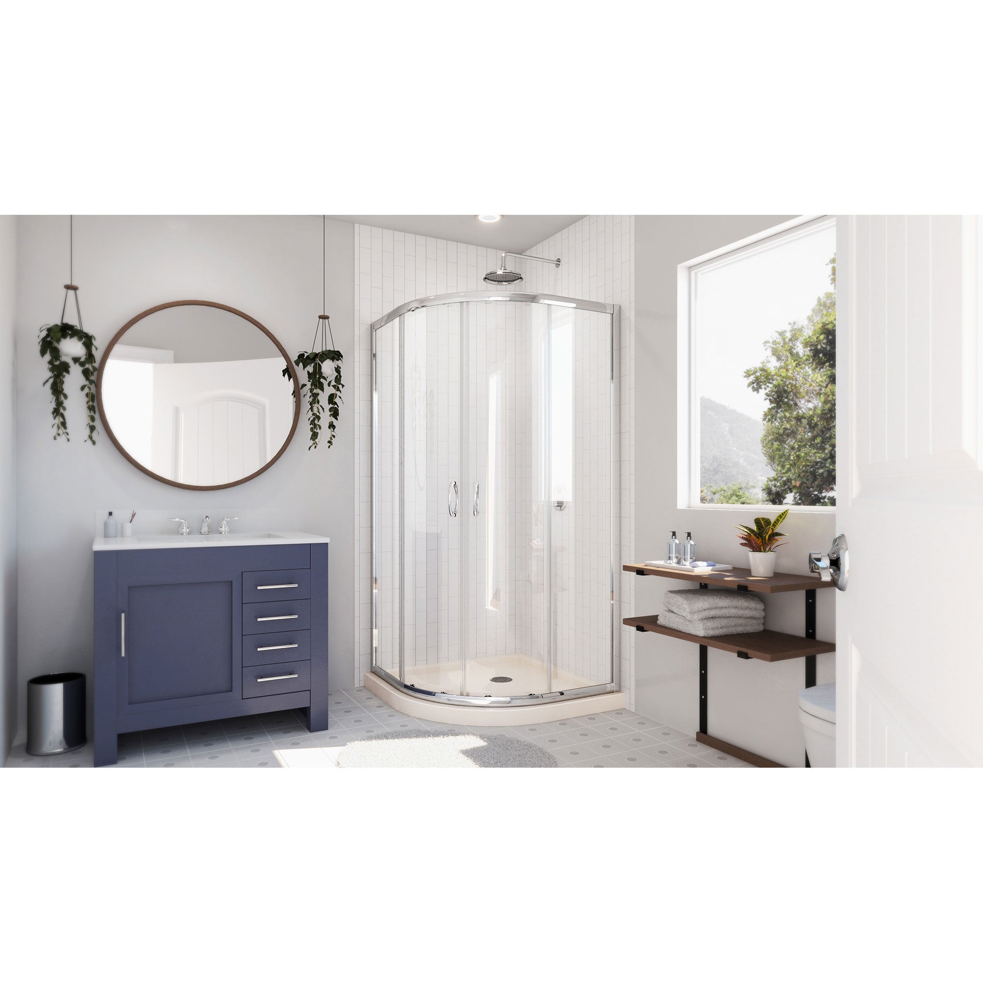 DreamLine Prime 36" W Shower Enclosure Kit