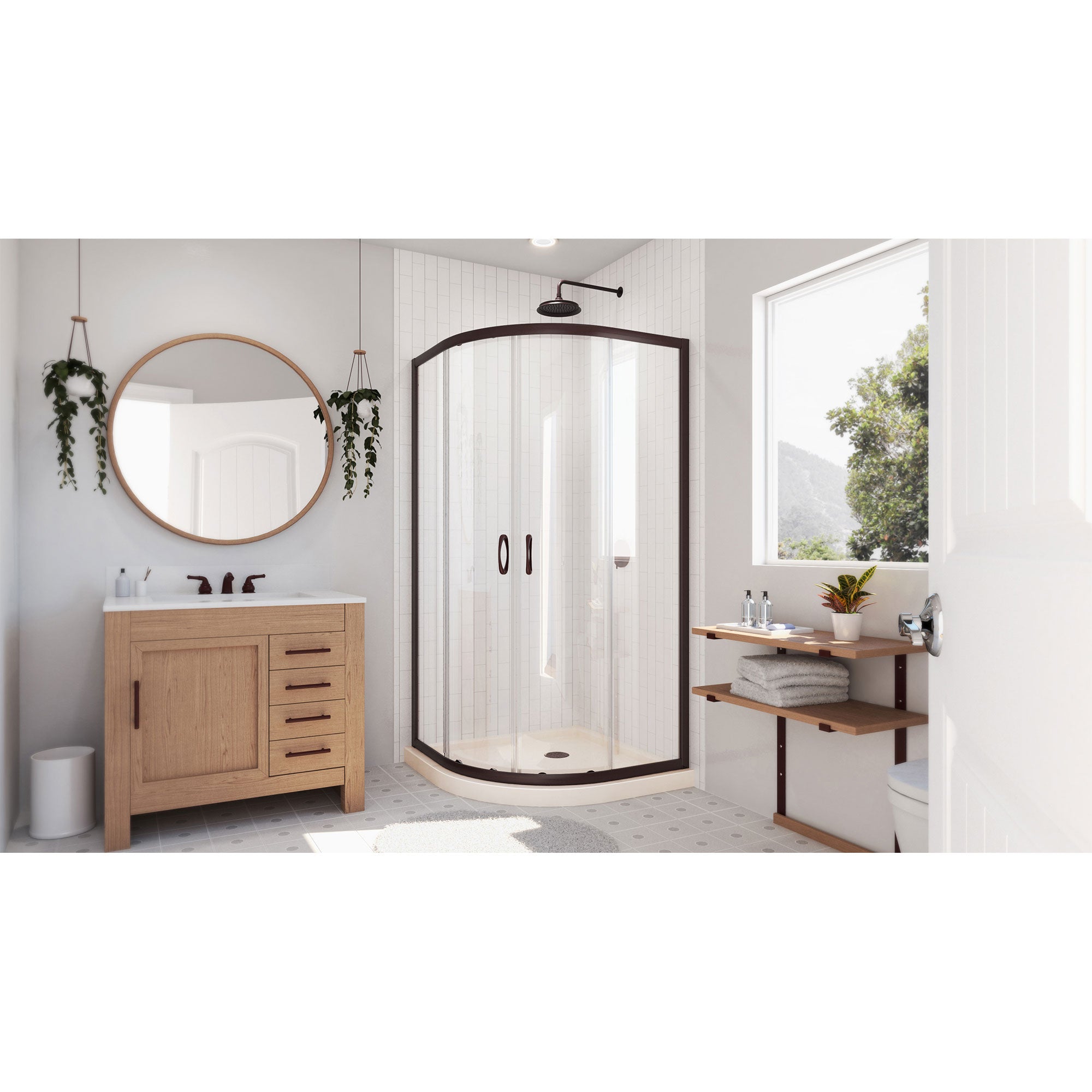 DreamLine Prime 36" W Shower Enclosure Kit