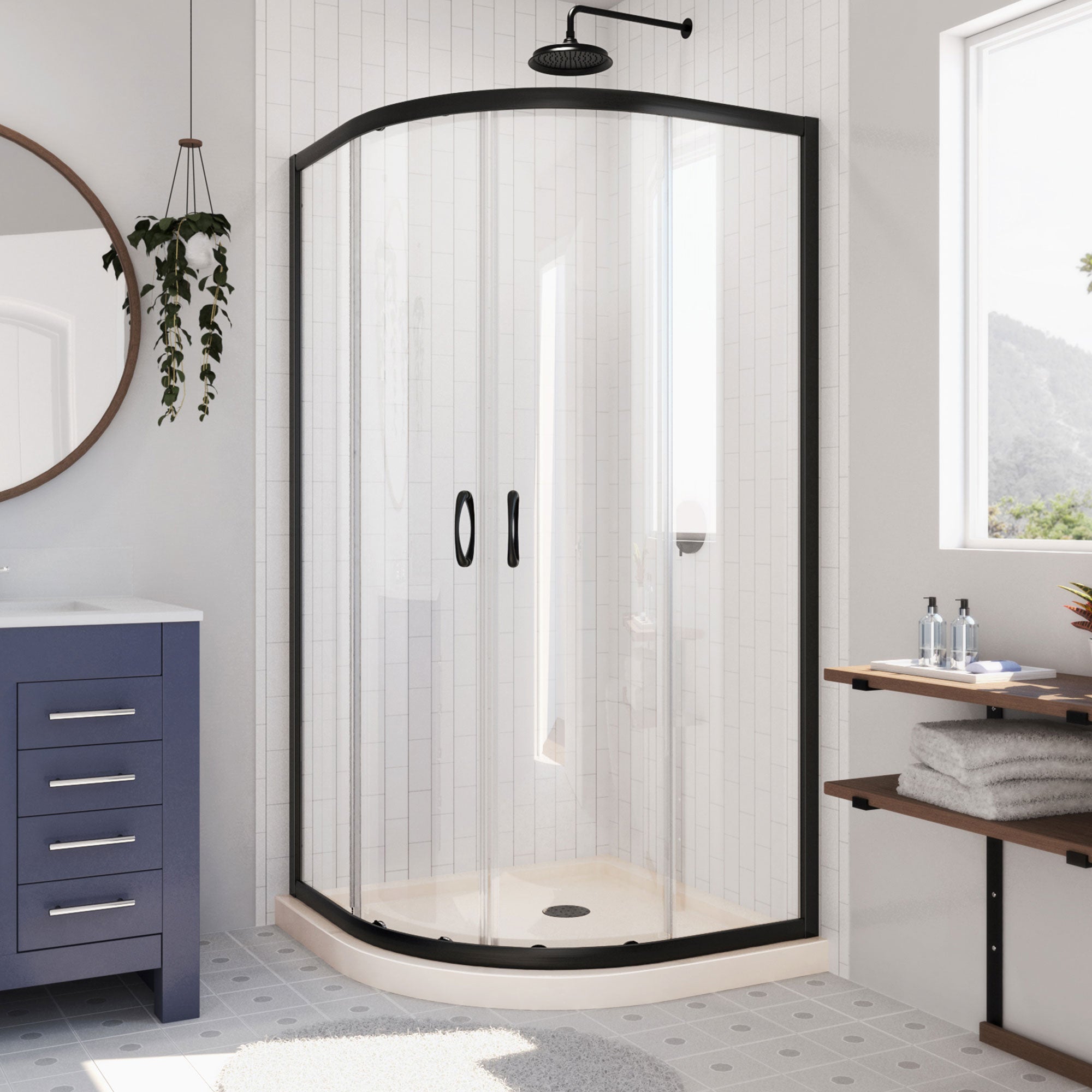DreamLine Prime 36" W Shower Enclosure Kit