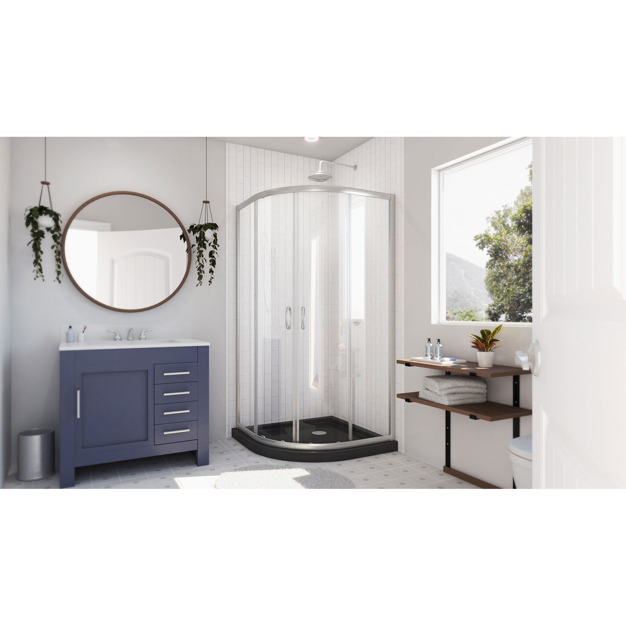 DreamLine Prime 36" W Shower Enclosure Kit