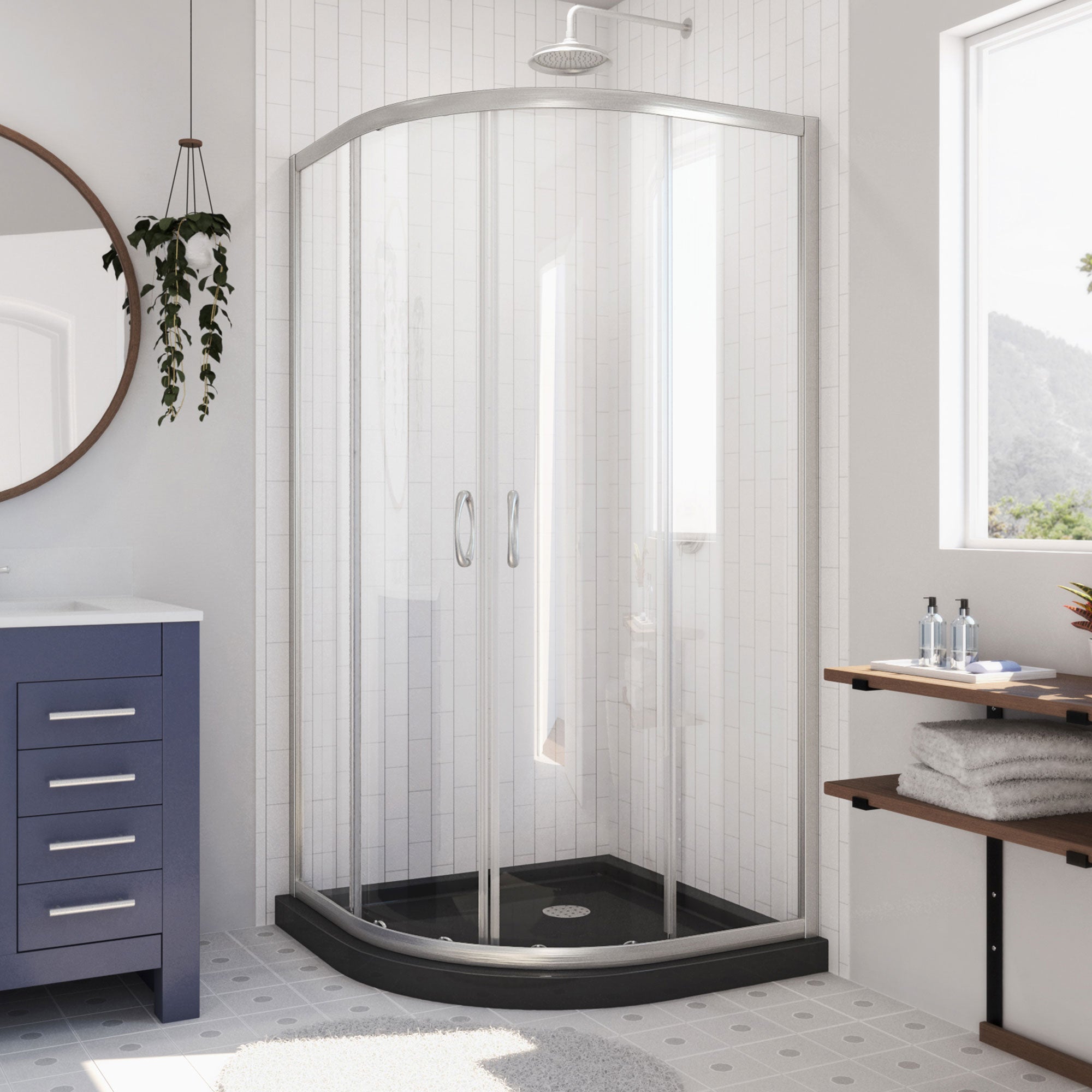 DreamLine Prime 36" W Shower Enclosure Kit