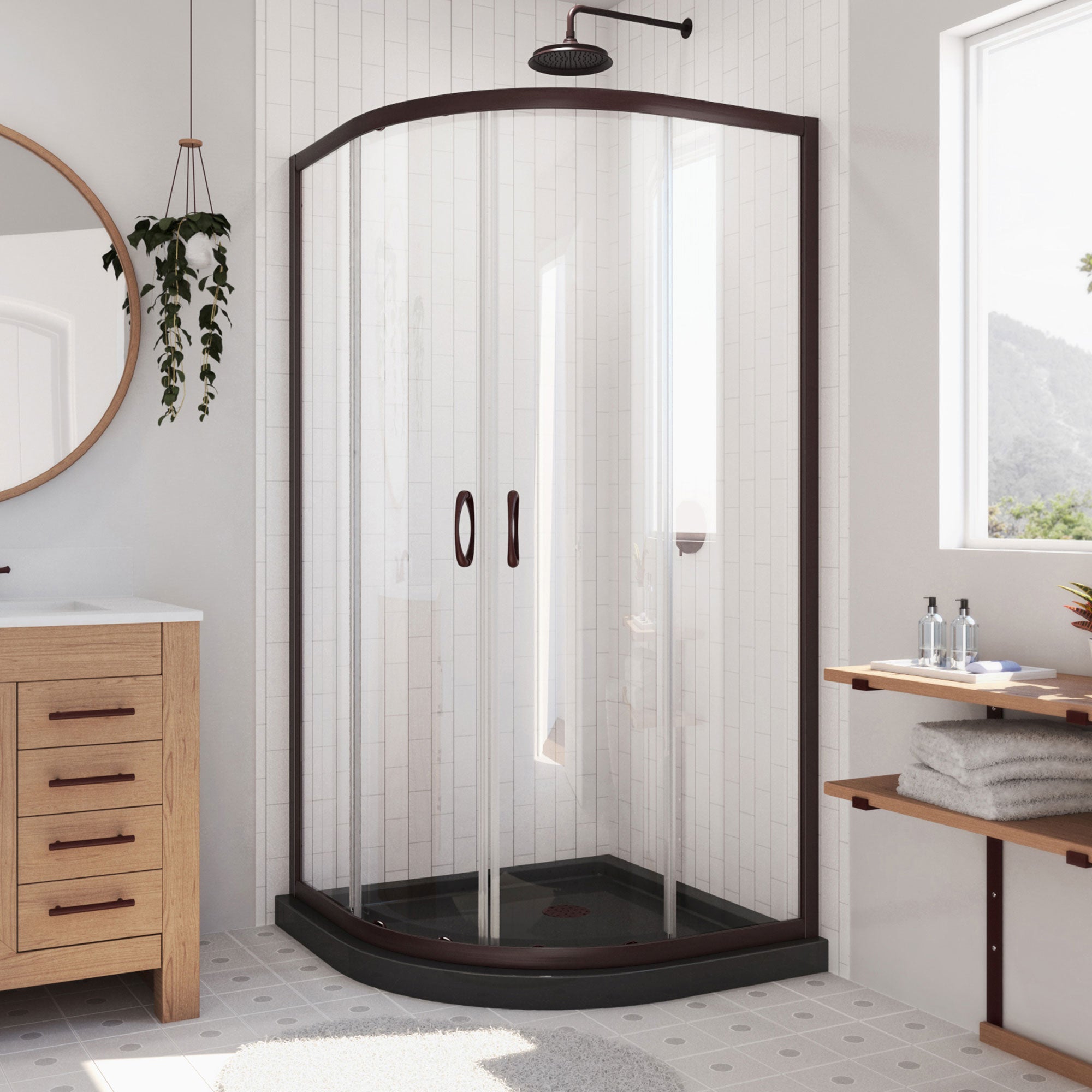DreamLine Prime 36" W Shower Enclosure Kit