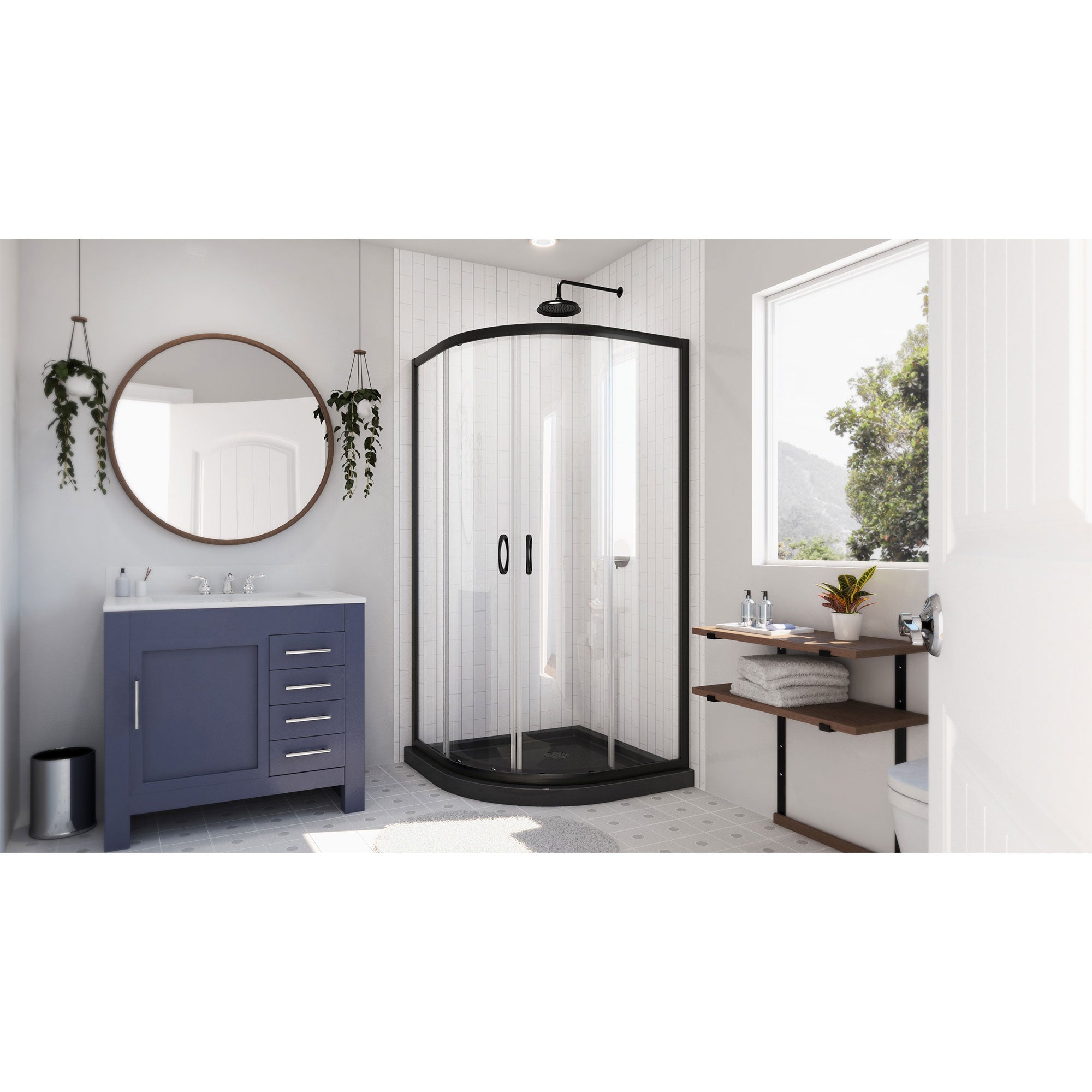 DreamLine Prime 33" W Shower Enclosure Kit