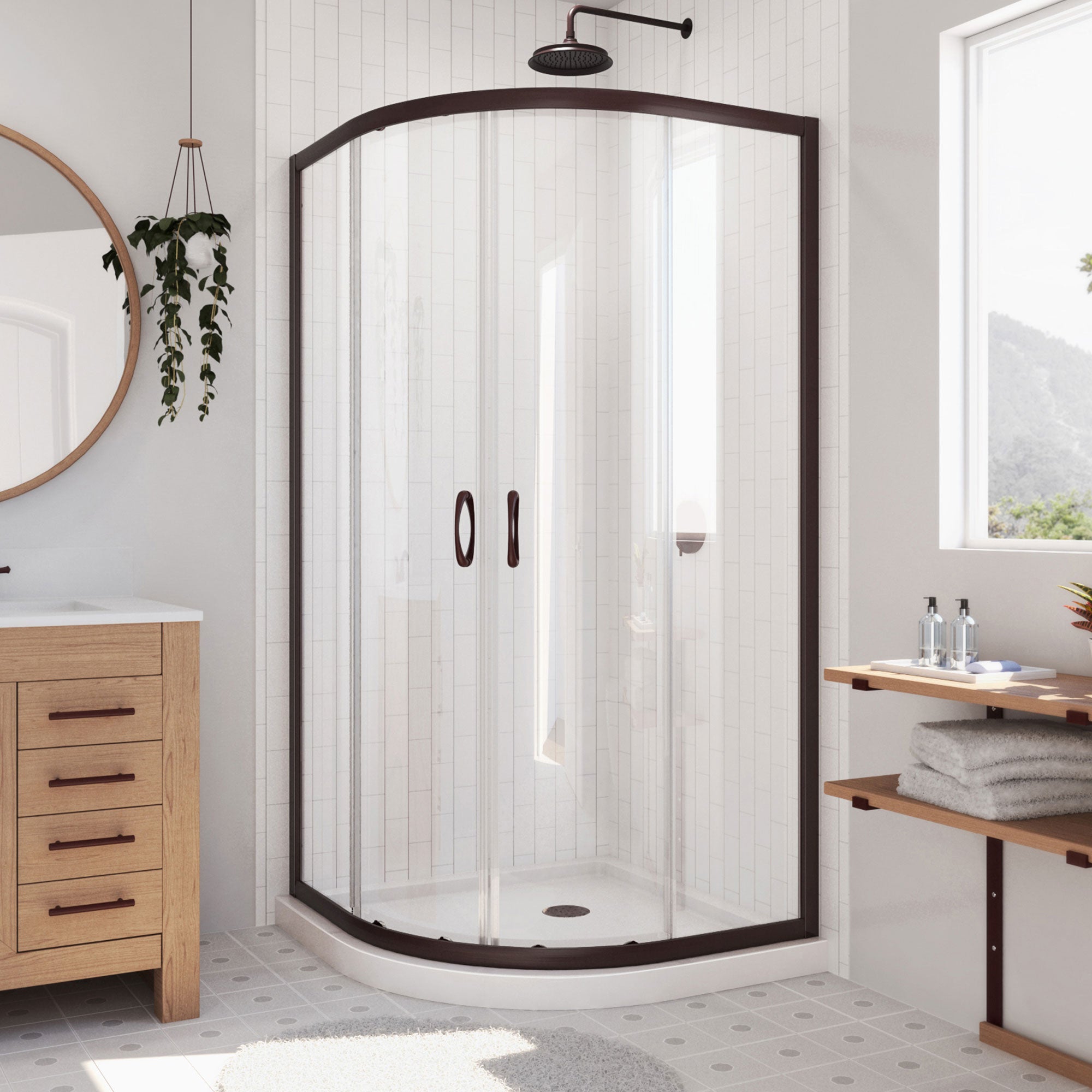 DreamLine Prime 33" W Shower Enclosure Kit