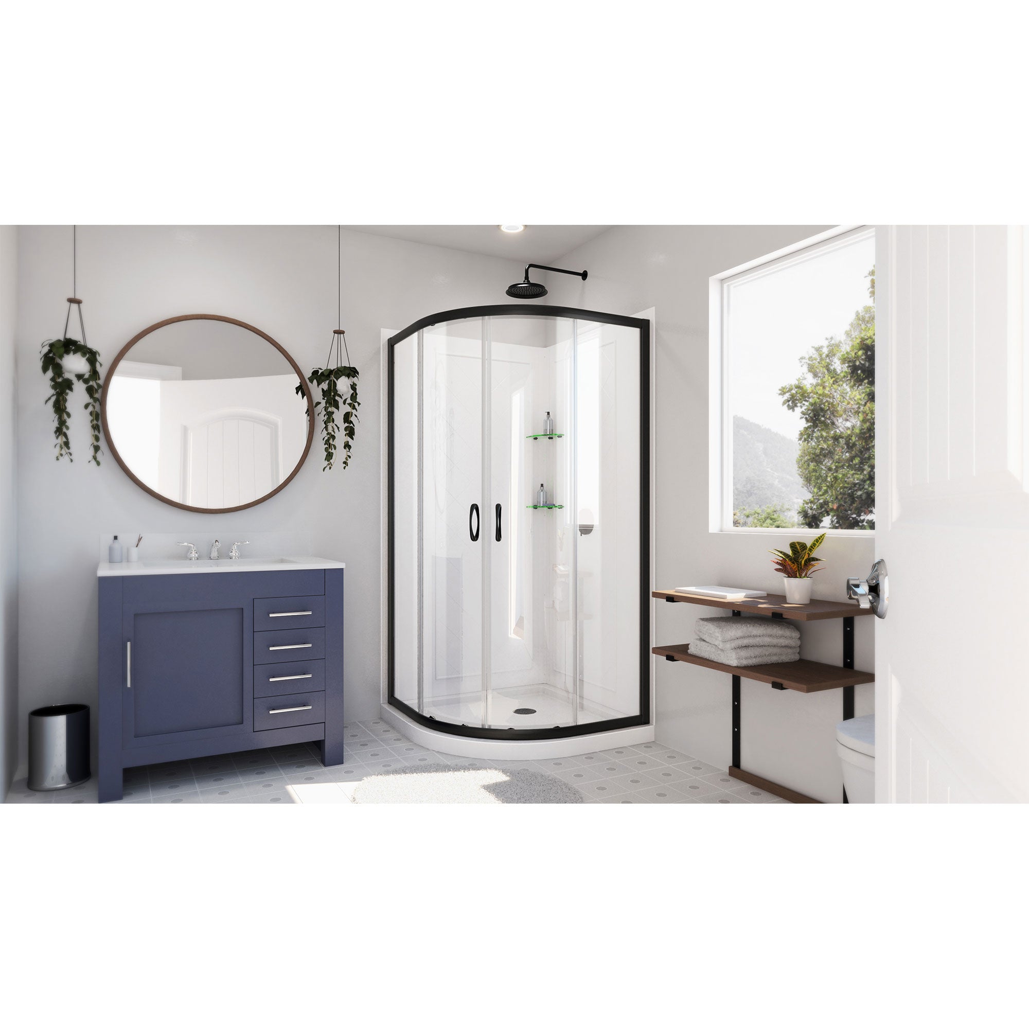 DreamLine Prime 36" W Shower Enclosure Kit