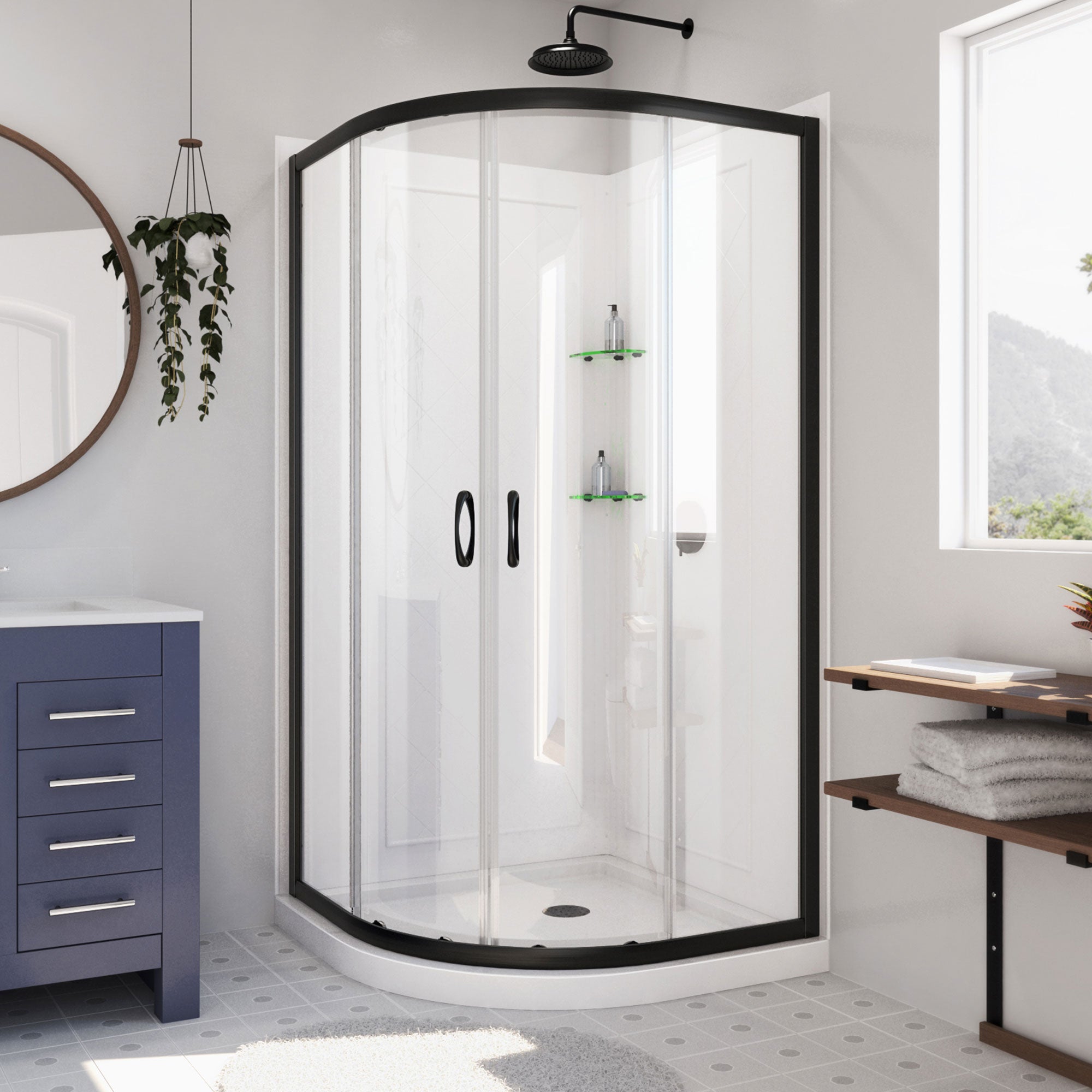DreamLine Prime 36" W Shower Enclosure Kit