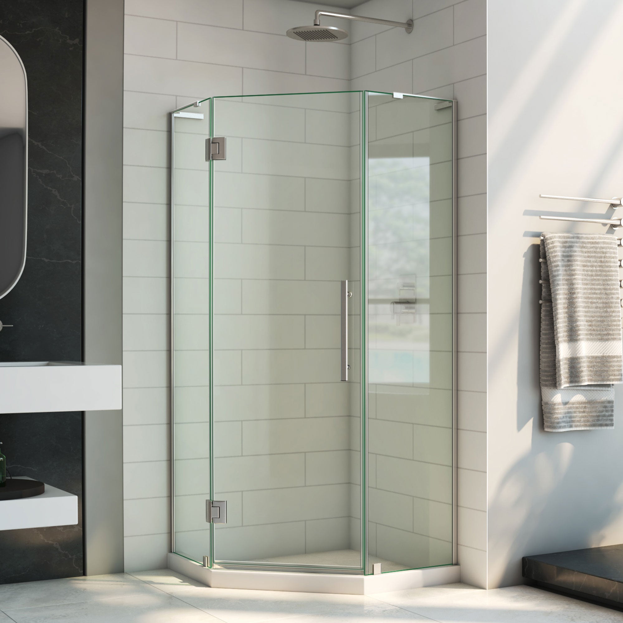 DreamLine Prism Plus 34" W Shower Enclosure