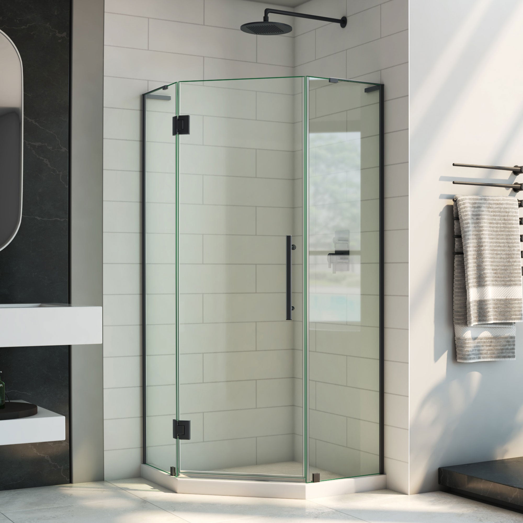 DreamLine Prism Plus 34" W Shower Enclosure