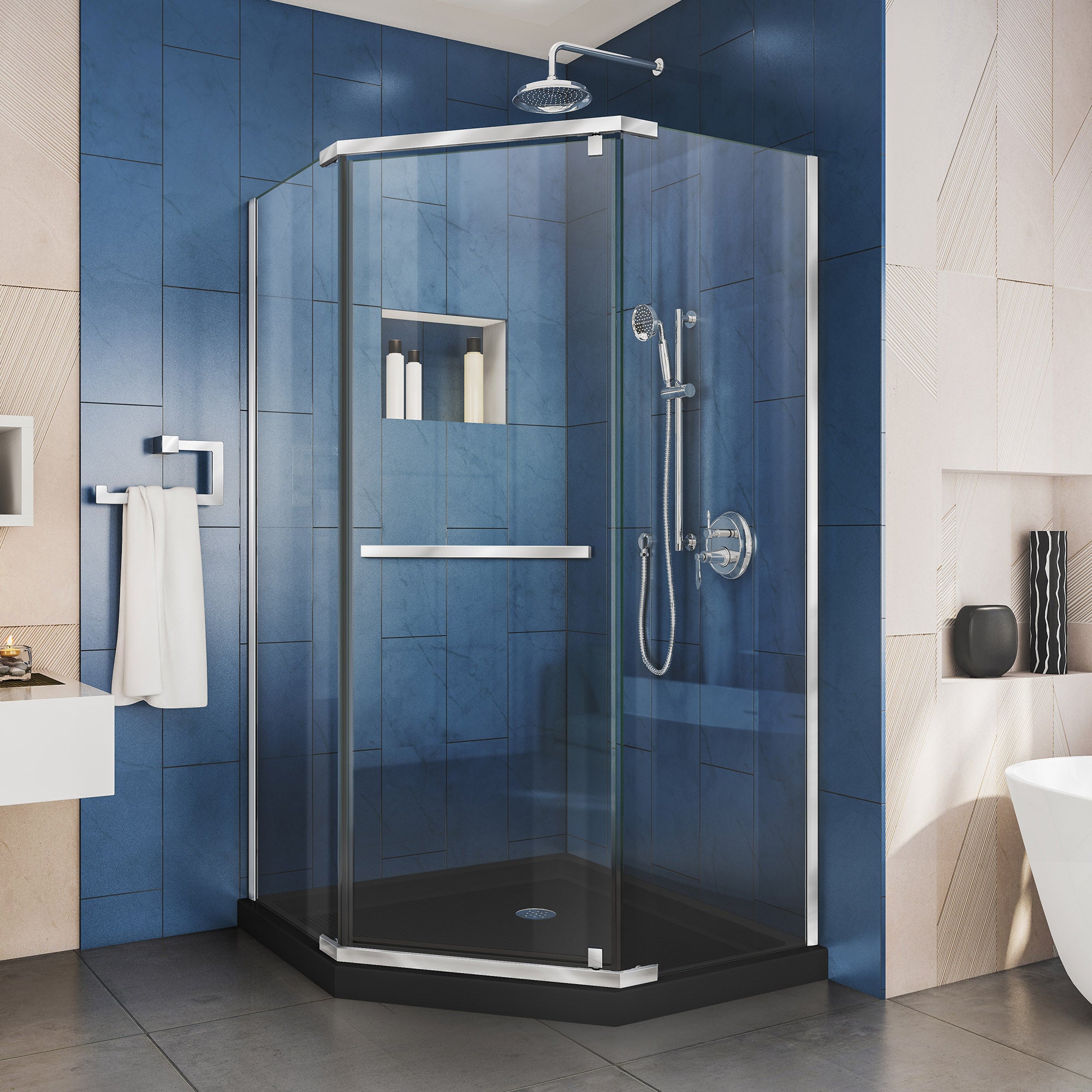 DreamLine Prism 42" W Shower Enclosure Kit