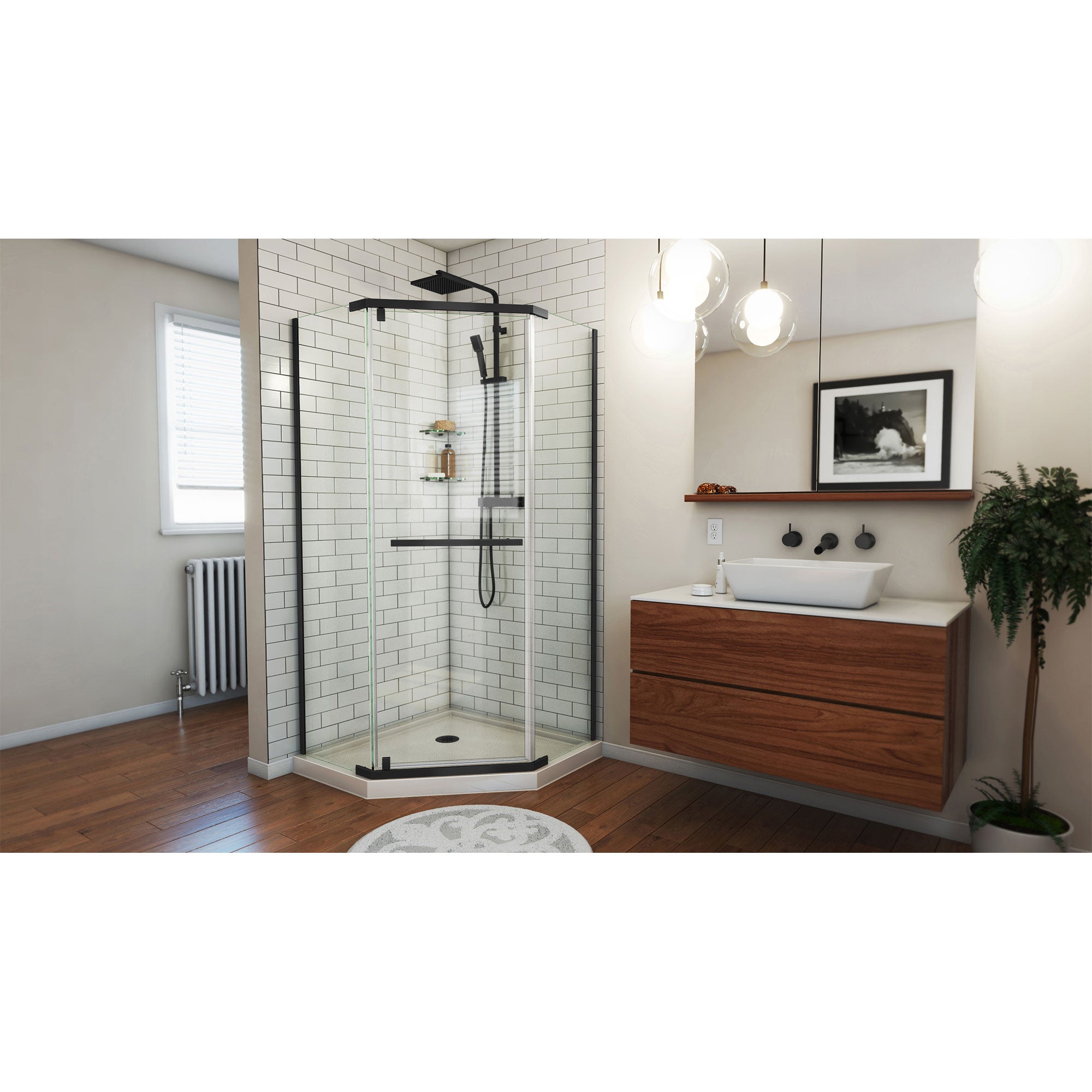 DreamLine Prism 36" W Shower Enclosure Kit