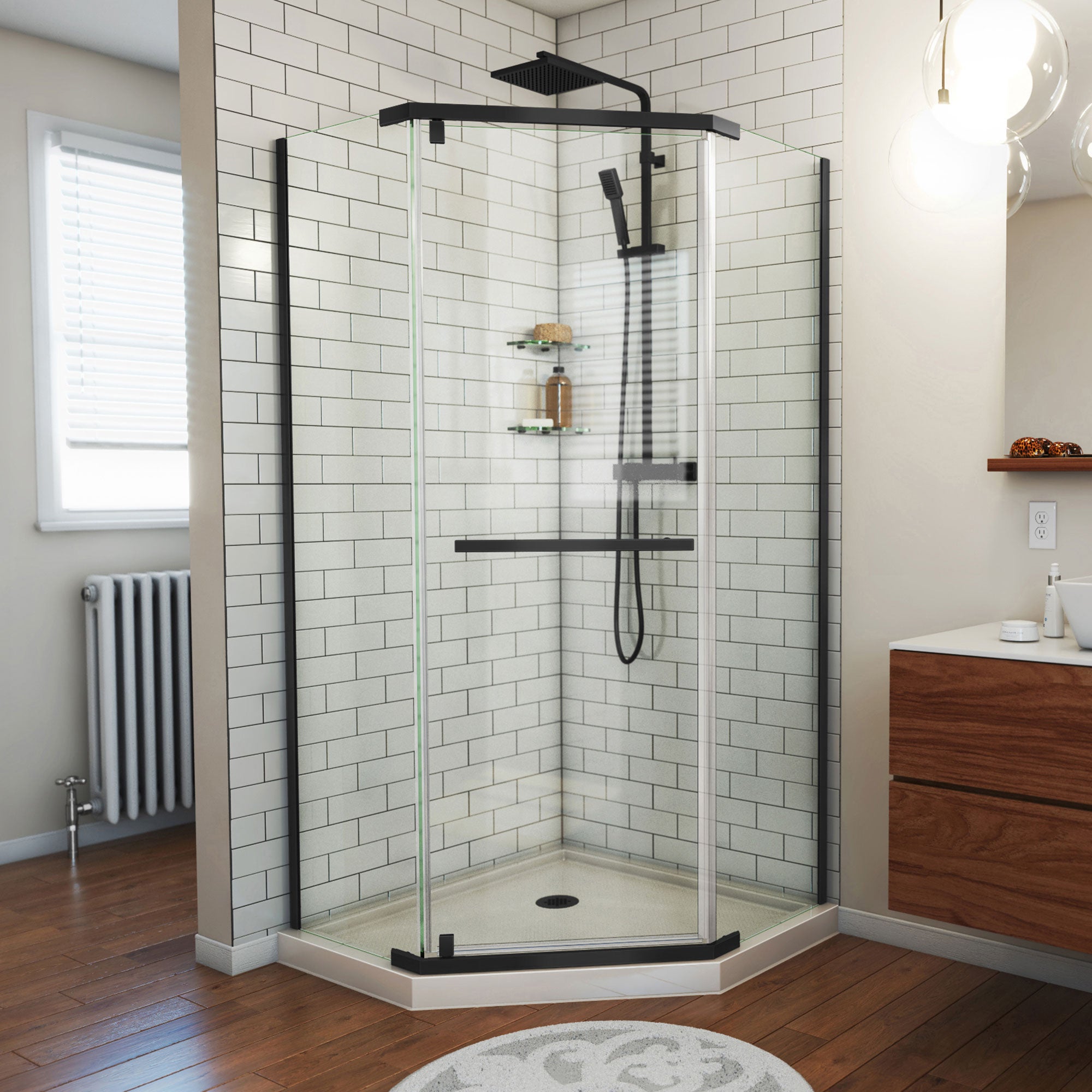 DreamLine Prism 38" W Shower Enclosure Kit