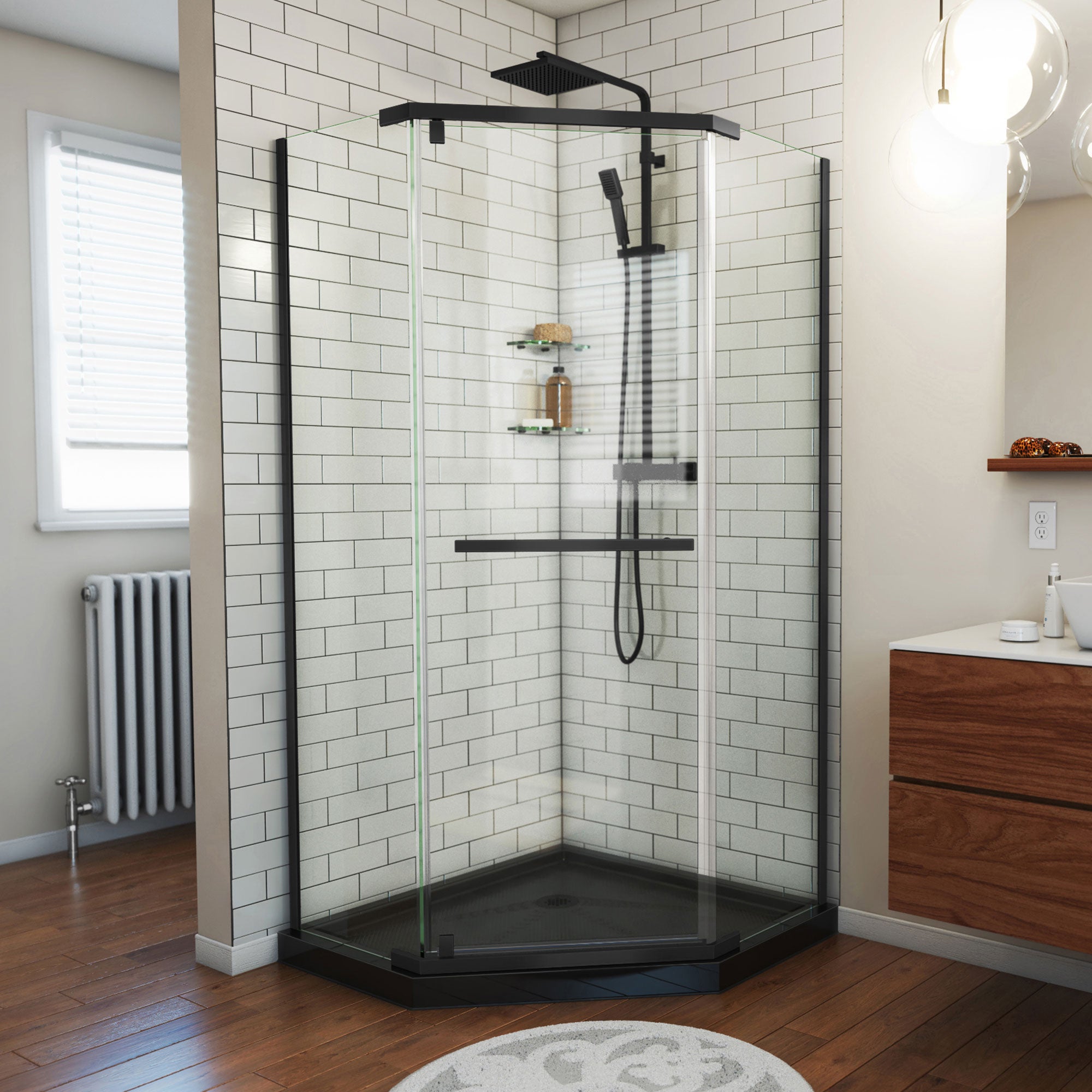 DreamLine Prism 40" W Shower Enclosure Kit