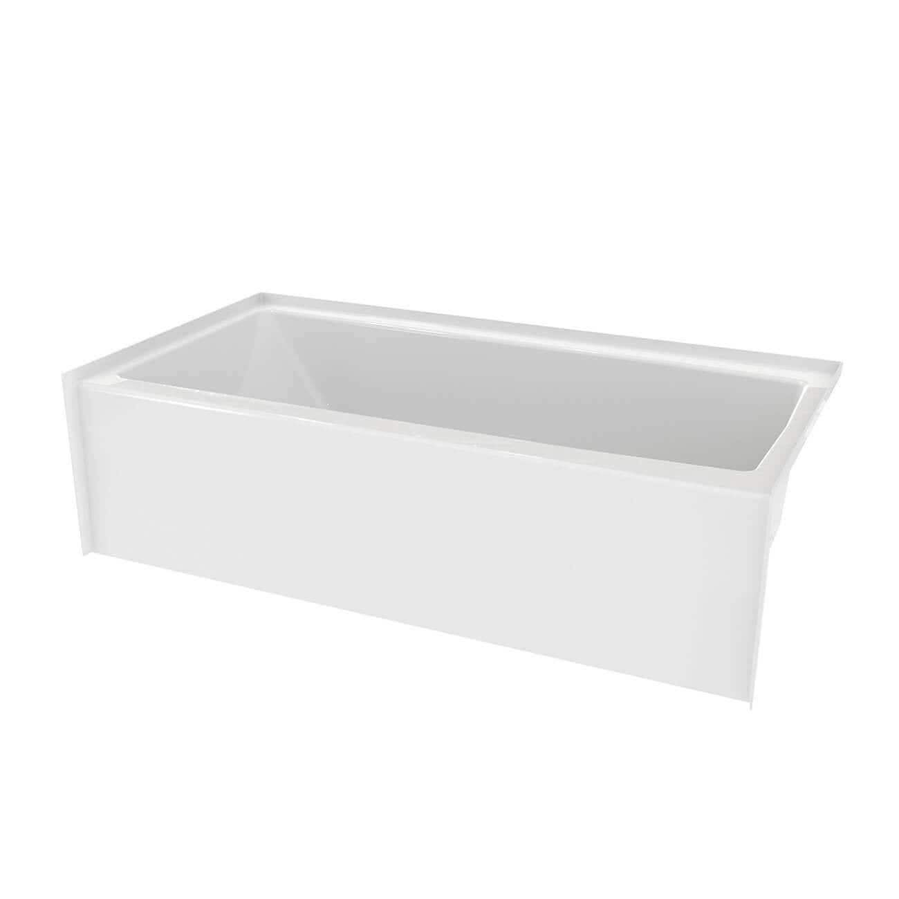 Prism 60" x 36" Alcove Left Drain Bathtub