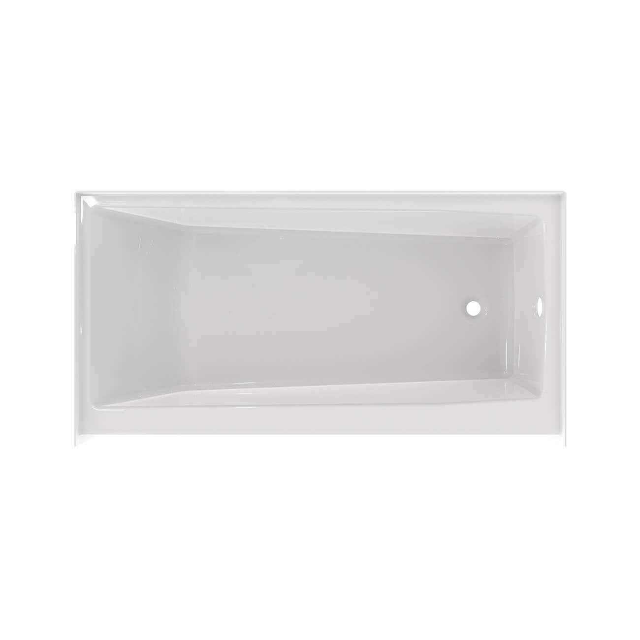 Prism 60" x 30" Alcove Right Drain Bathtub