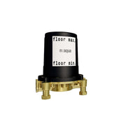 in2aqua free standing tub filler rough-in valve, with in2itiv adjustable floor mounting
