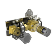 in2aqua single-lever rough-in for wall mounted installation, with in2itiv rough-in mounting system