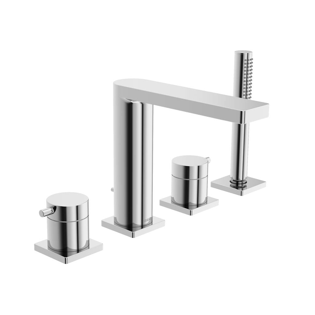 in2aqua Lana X 4-hole roman tub trim kit