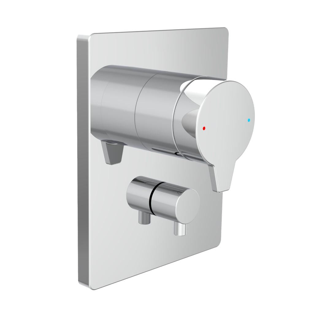 in2aqua Riva X pressure balance valve trim kit, with manual diverter