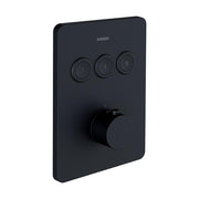 in2aqua Urban X thermostatic valve trim kit with 3 push-button