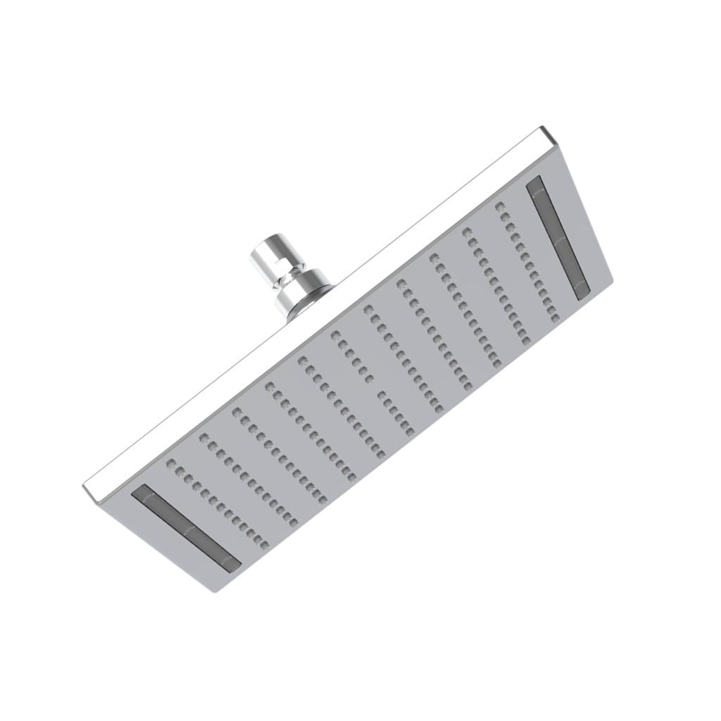 in2aqua Urban X shower head LED XL, 12", chrome