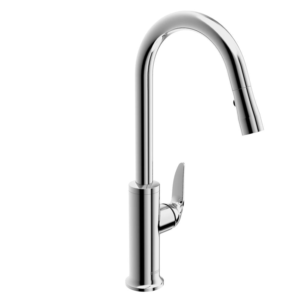 in2aqua Style single-lever kitchen faucet with swivel spout and pull-down spray