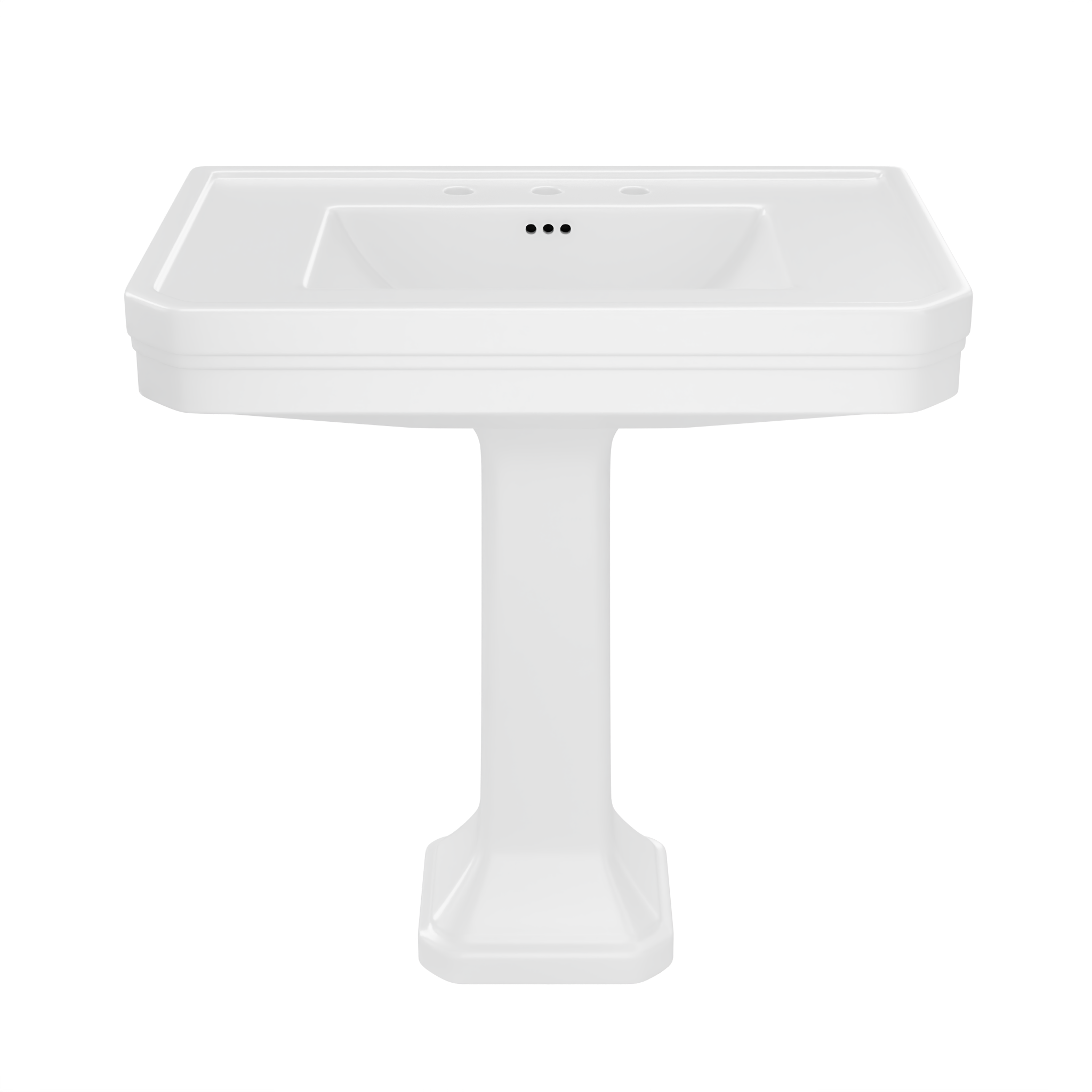 Aqua 32 Inch Porcelain Pedestal Sink