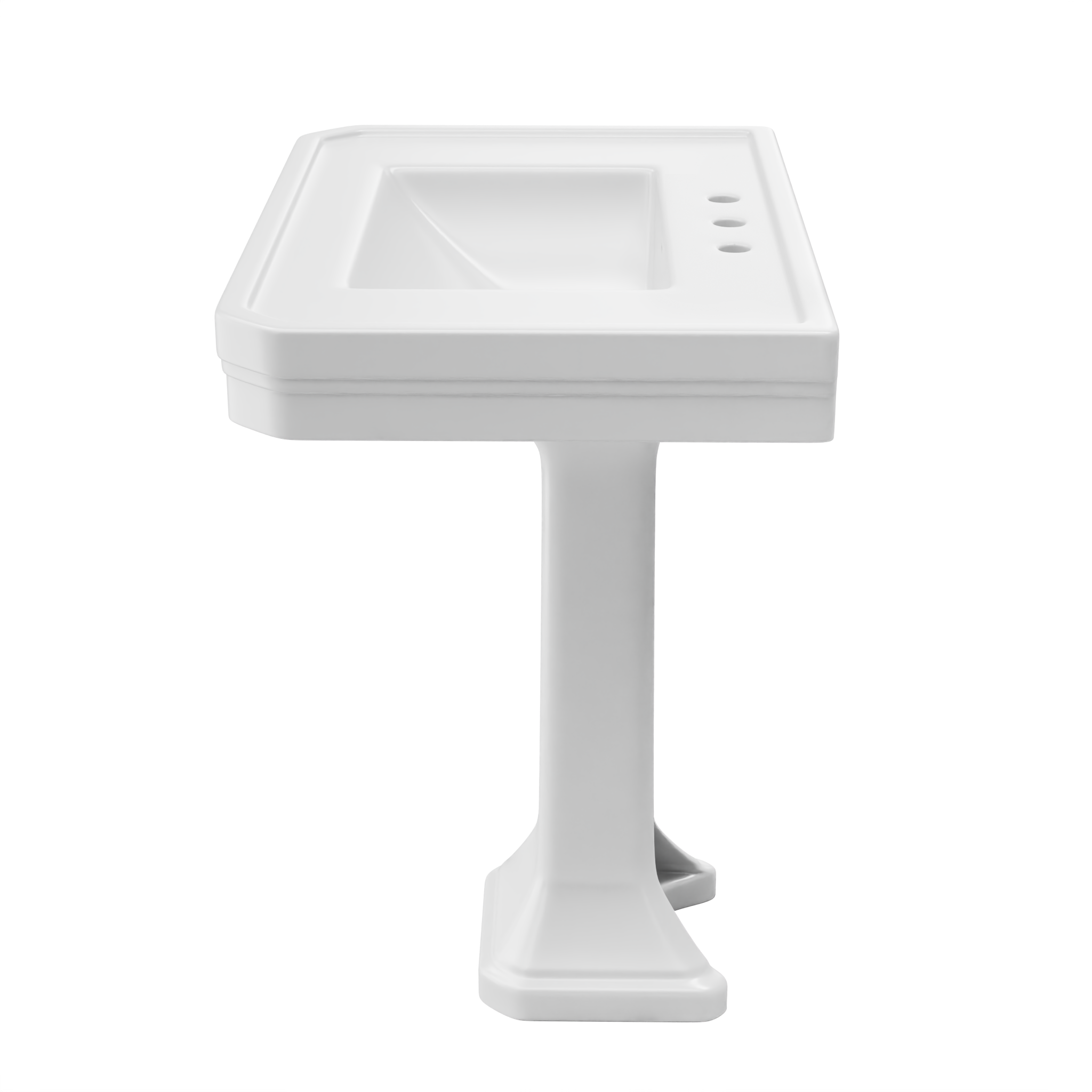 Aqua 32 Inch Porcelain Pedestal Sink