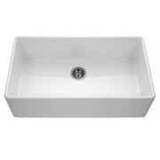 Houzer Platus 36" Fireclay Apron Front Farmhouse Single Bowl Kitchen Sink