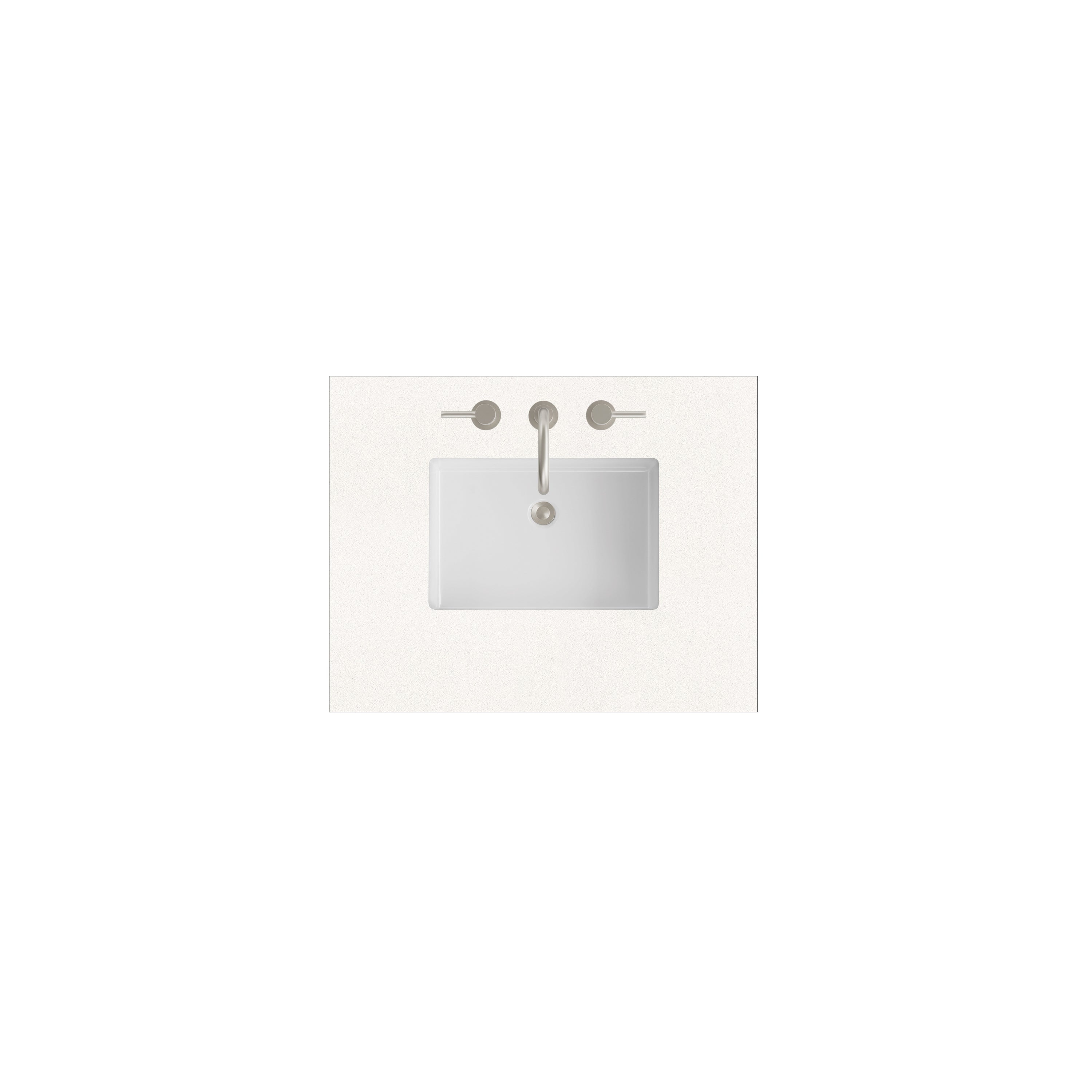 James Martin 30" Single Top with Sink, 3cm