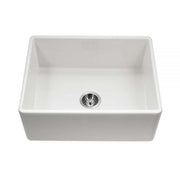 Houzer Platus 26" Fireclay Apron Front Farmhouse Single Bowl Kitchen Sink