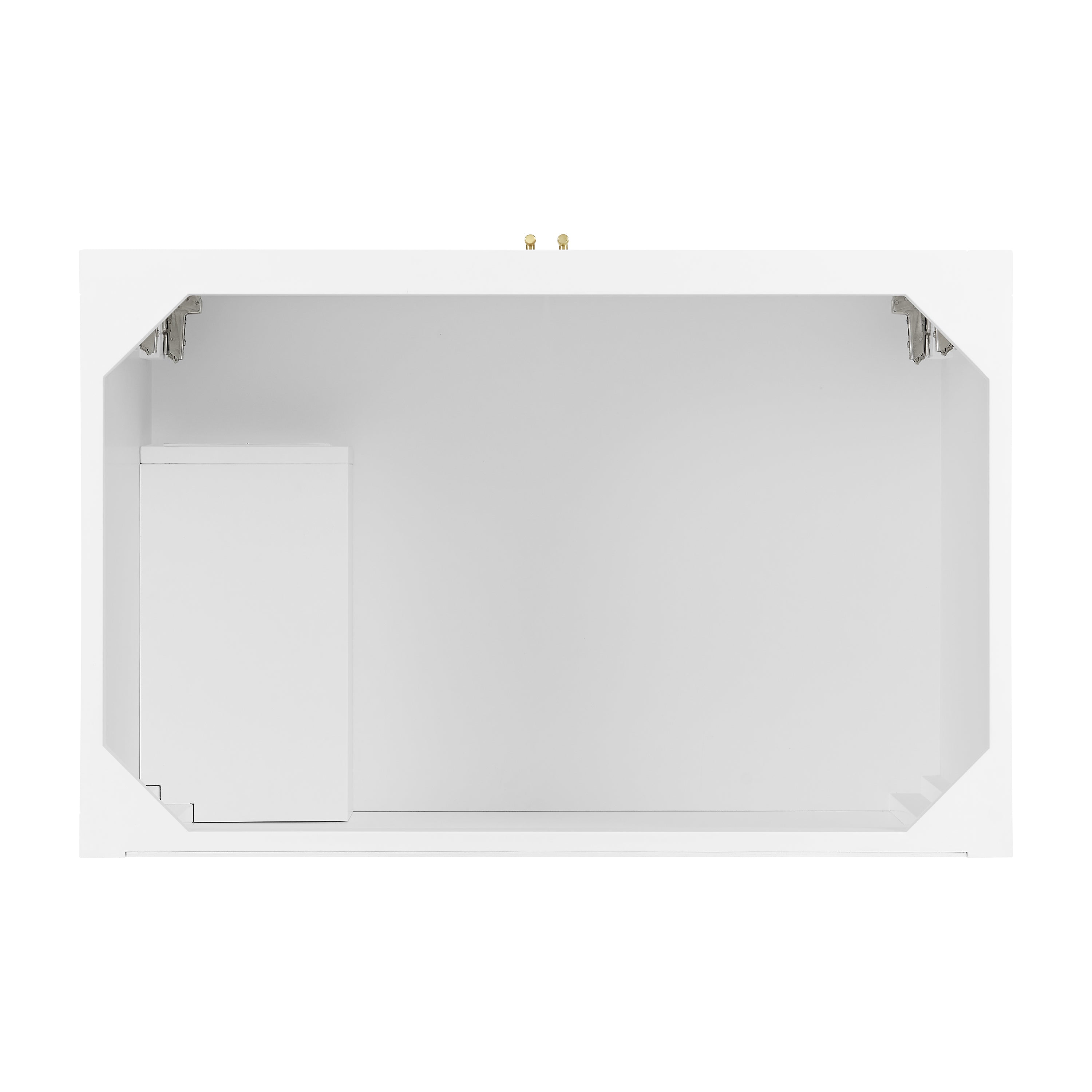 James Martin Myrrin 36" Vanity in Bright White with 3cm Countertop