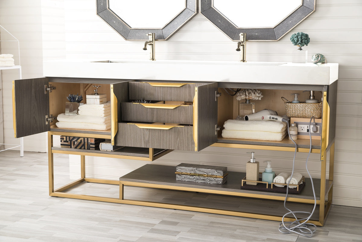 Columbia 72" Double Vanity Cabinet