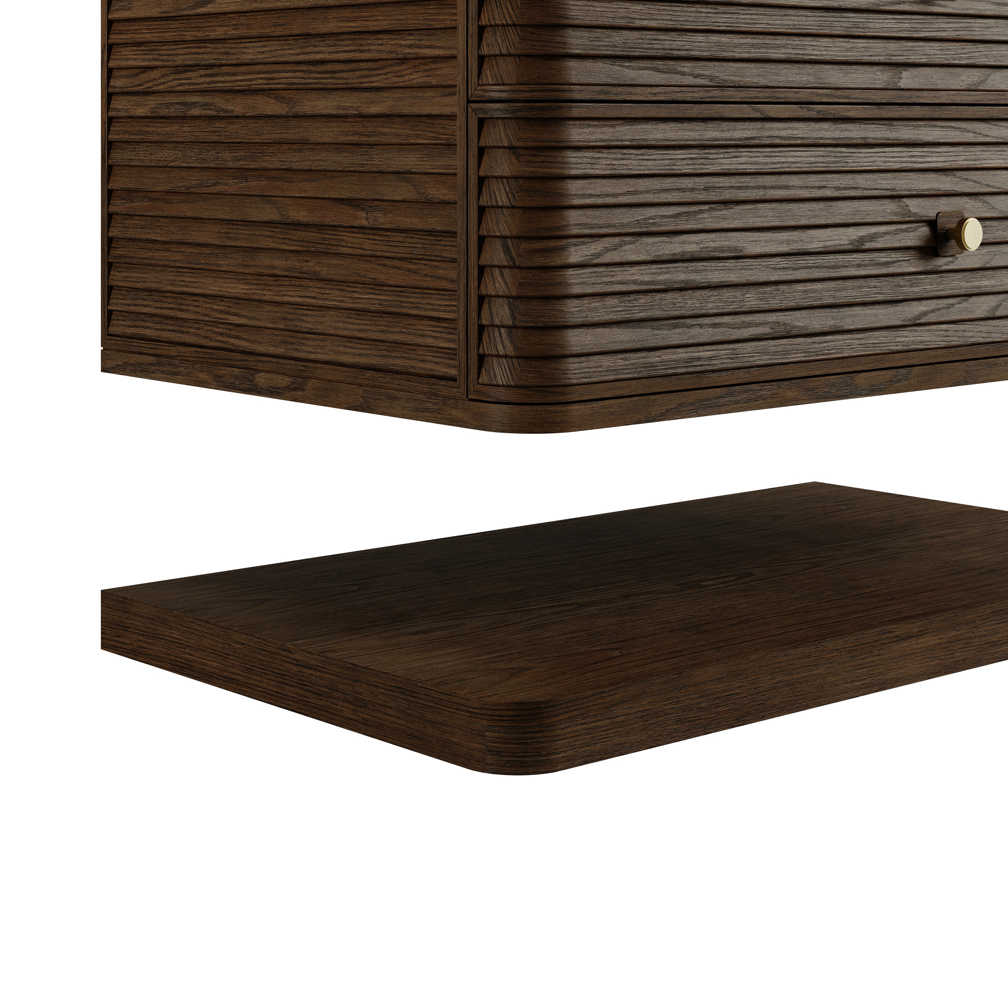 James Martin Allamari 36" Single Vanity in Sable with 3cm Countertop
