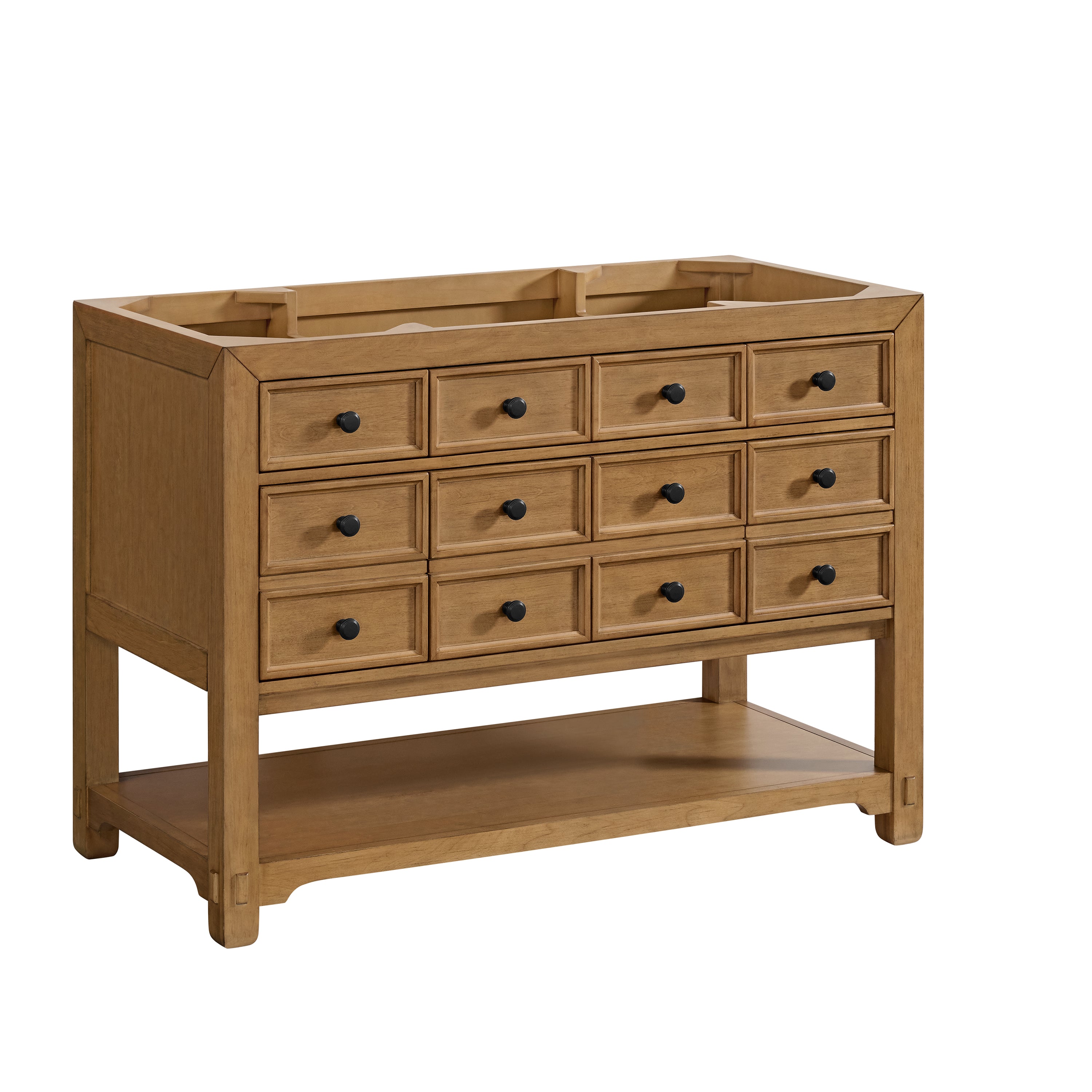 James Martin Malibu 48" Single Vanity in Amber Birch with 3cm Countertop