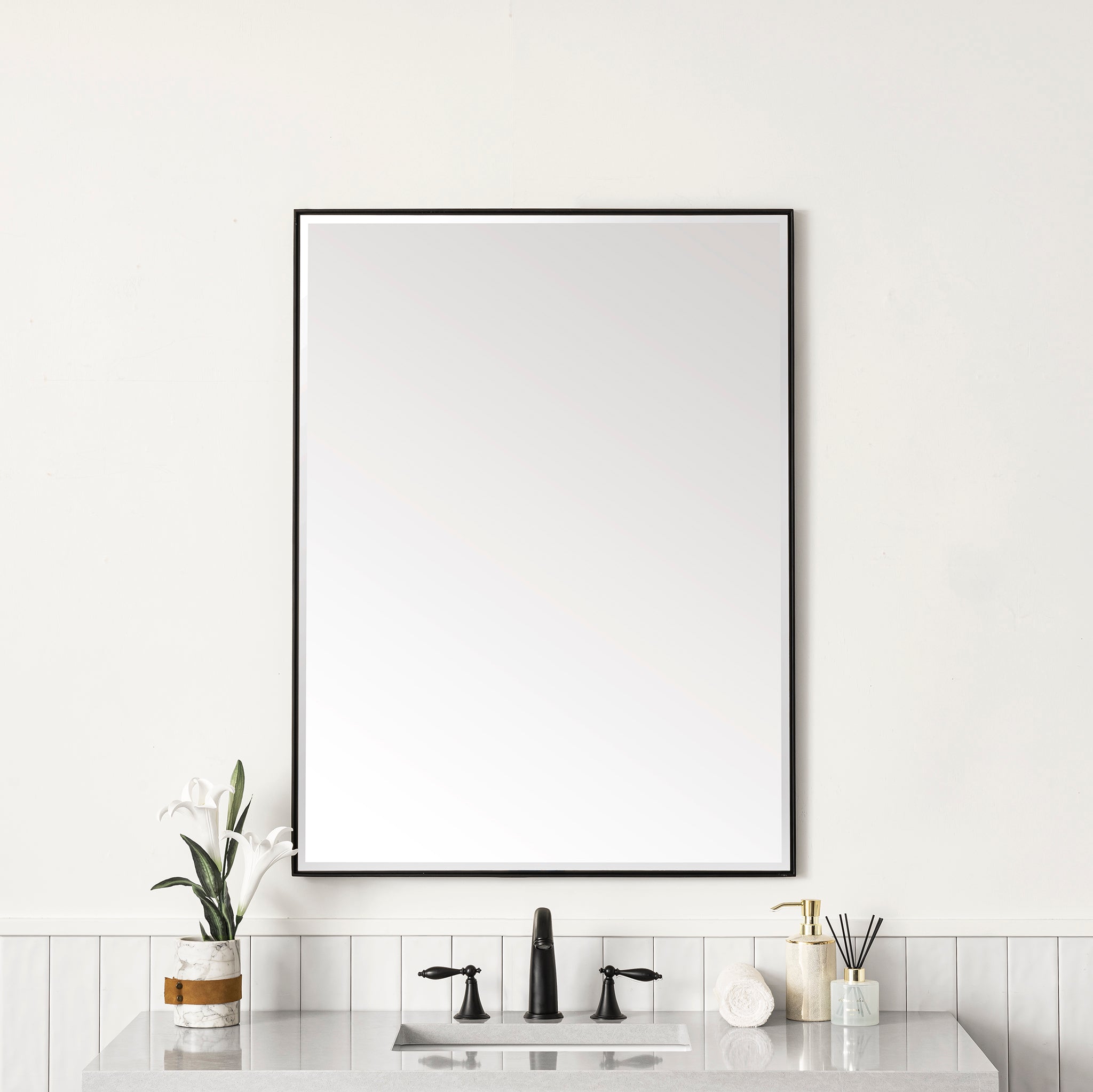 James Martin Rohe 30" Rectangular Mirror