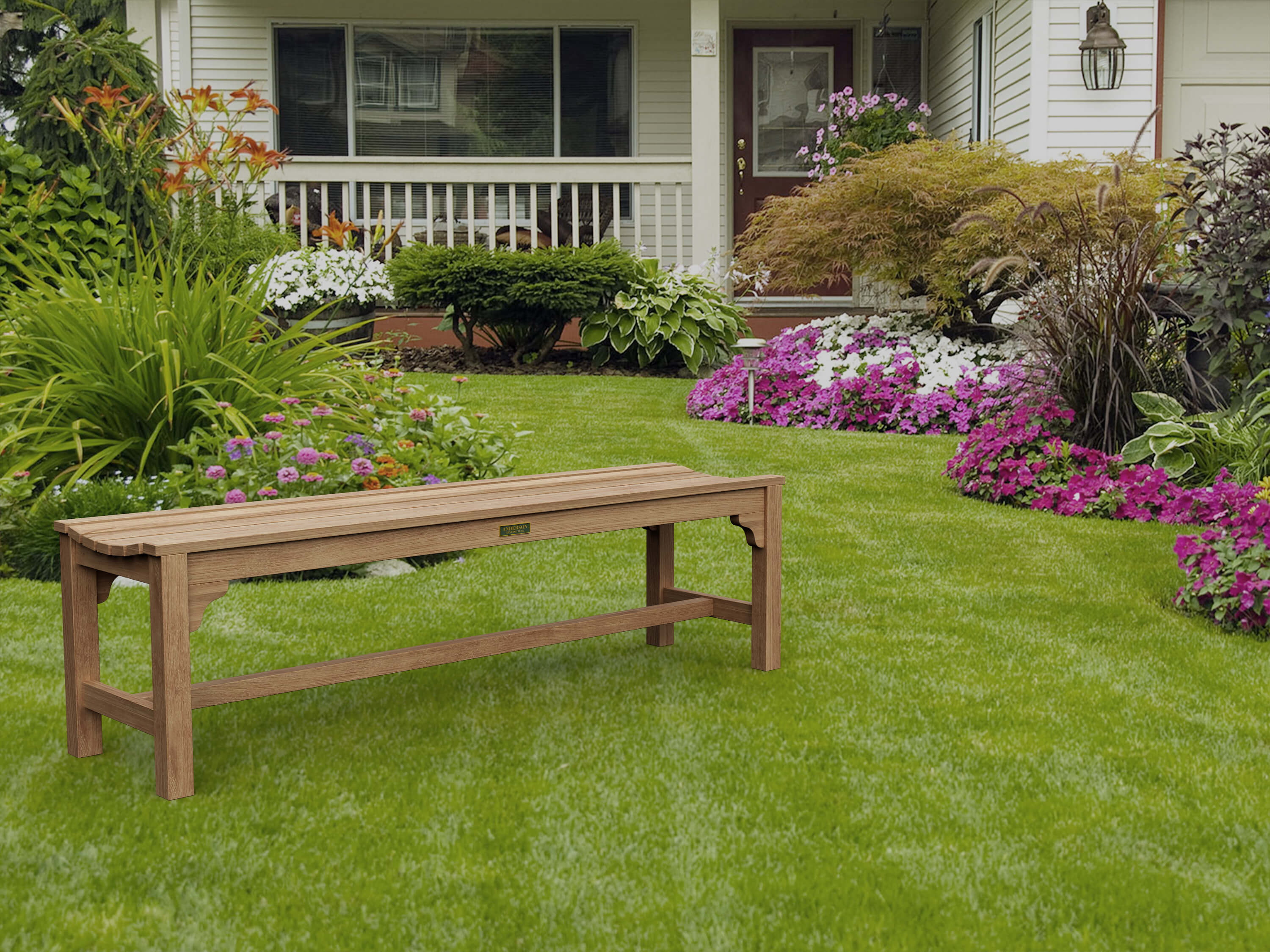 Hampton 63" Backless Bench