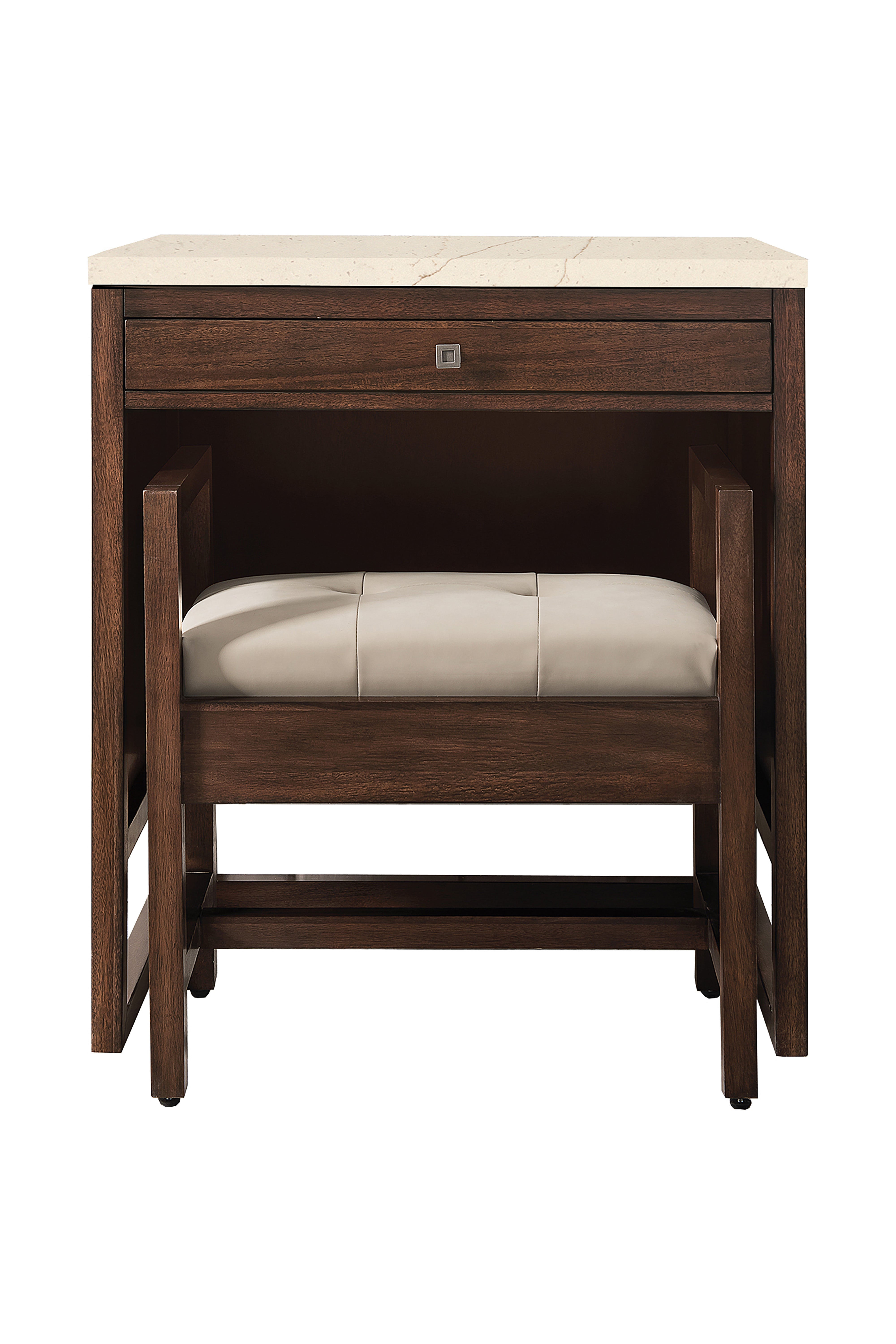 James Martin Athens 30" Countertop Unit in Mid Century Acacia with 3cm Countertop