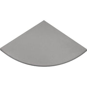 Quartz Super Gray Polished Corner Shelf 9"X9" Both Sides Polished