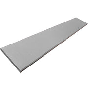 Quartz Super Gray Polished Door Threshold Saddle 6"X36" Both Sides Beveled