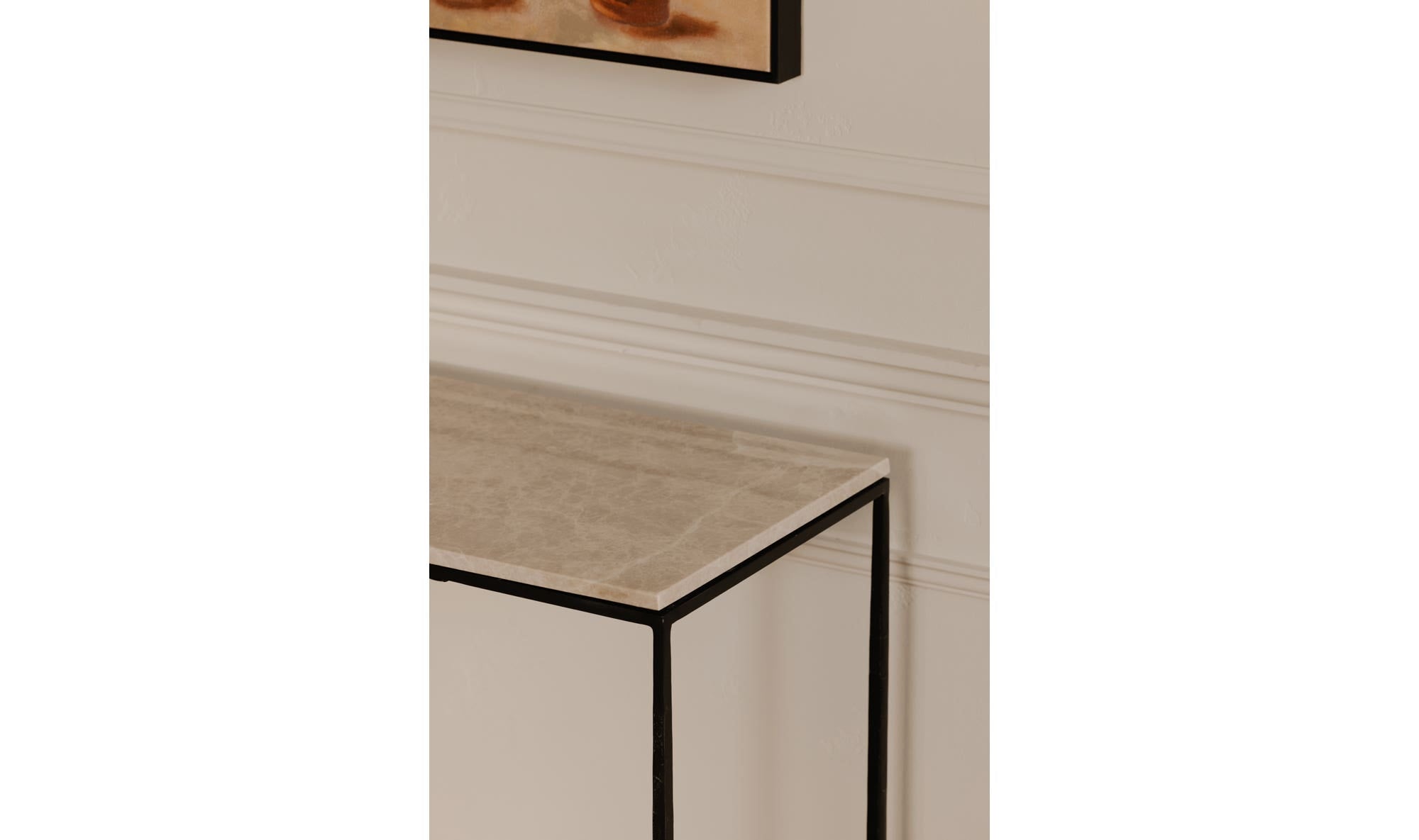 Moes River Console Table Botticino Marble QJ-1023