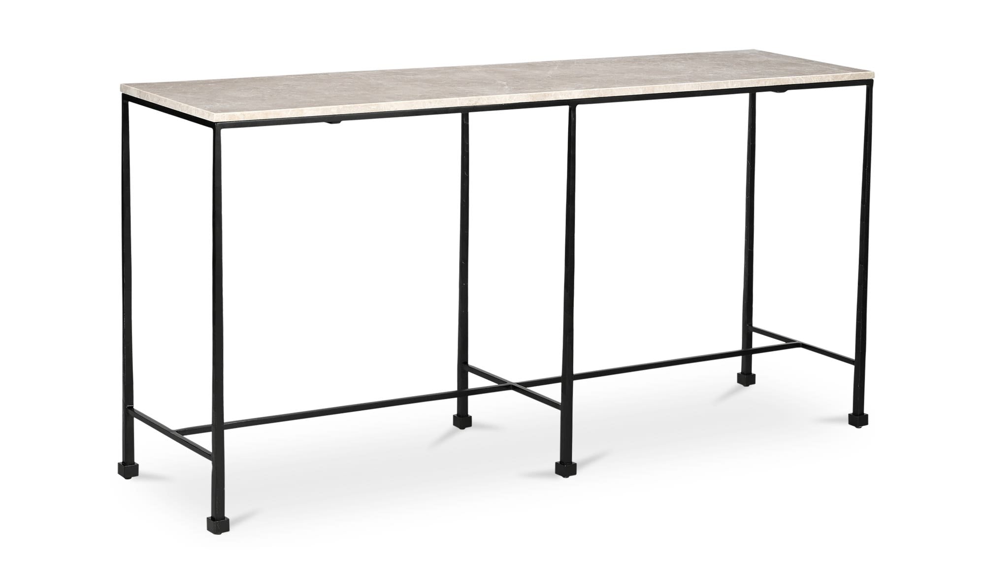 Moes River Console Table Botticino Marble QJ-1023