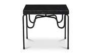 Moes Getty Side Table Black Granite QJ-1025