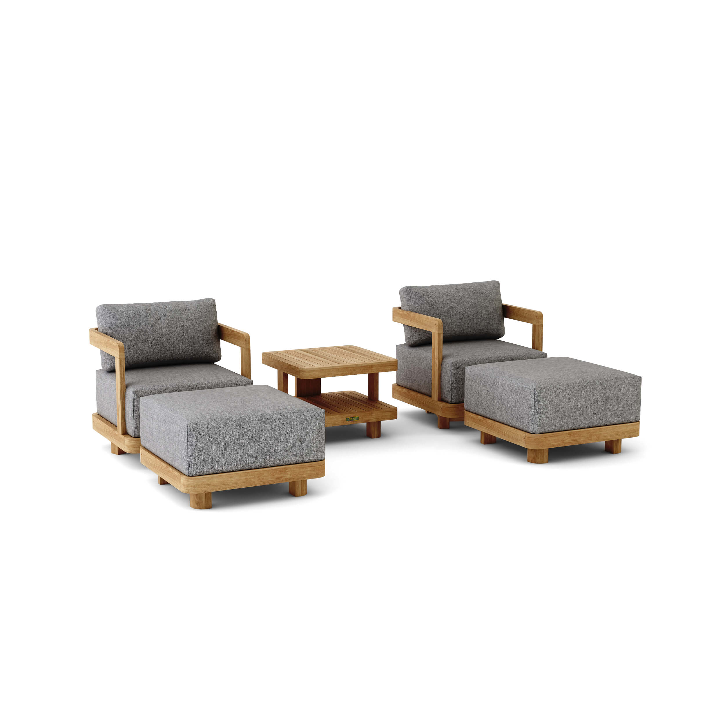 Set-905 5-Pc Granada Deep Seating