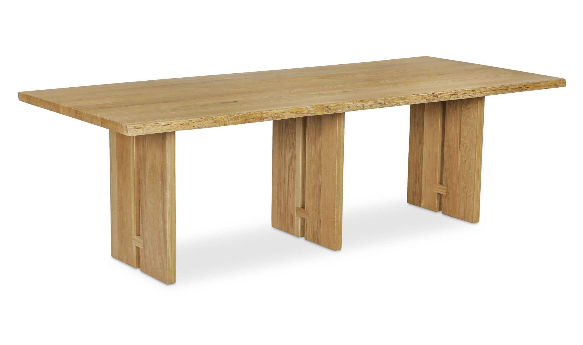 Moes Tessa Dining Table Natural QM-1009