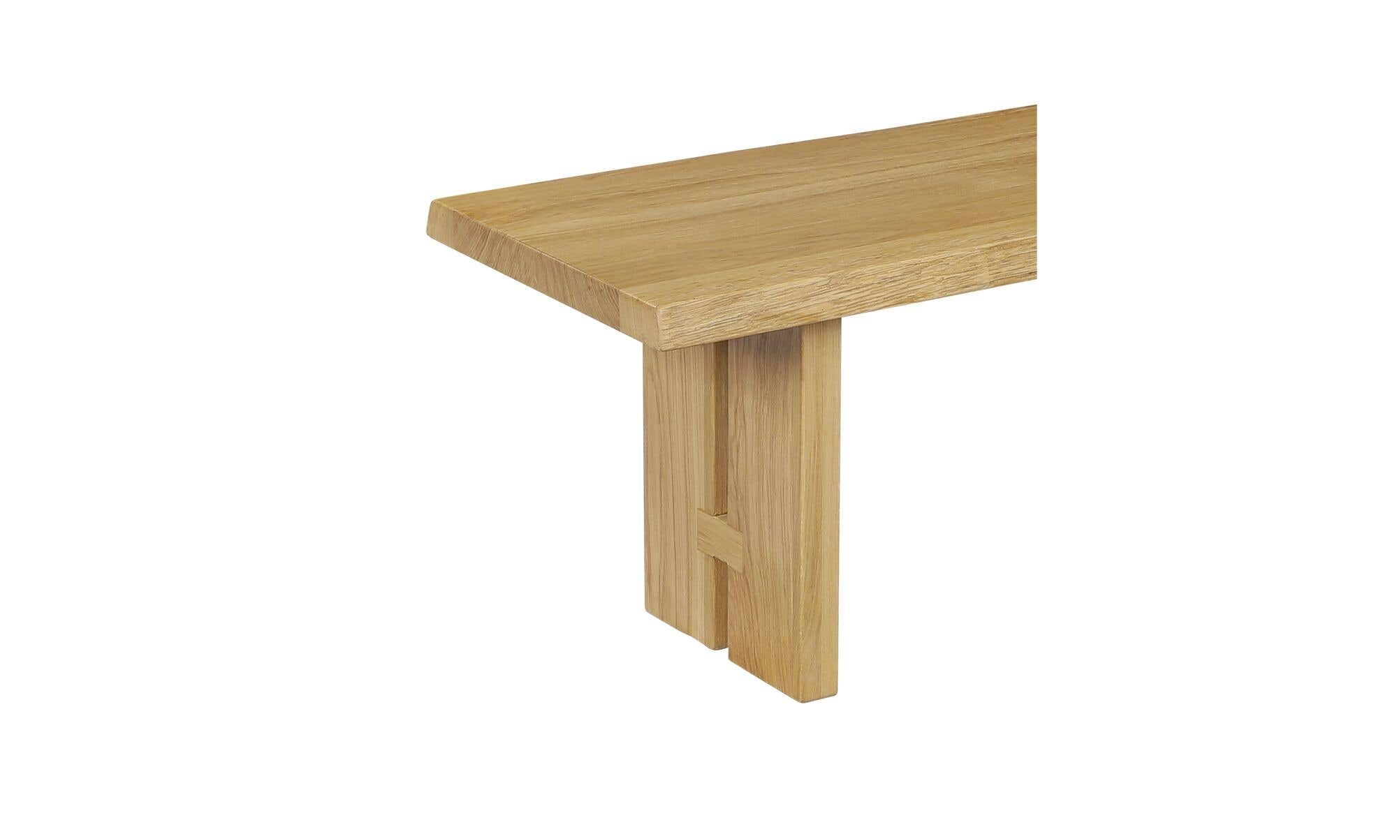 Moes Tessa Dining Bench Natural QM-1010